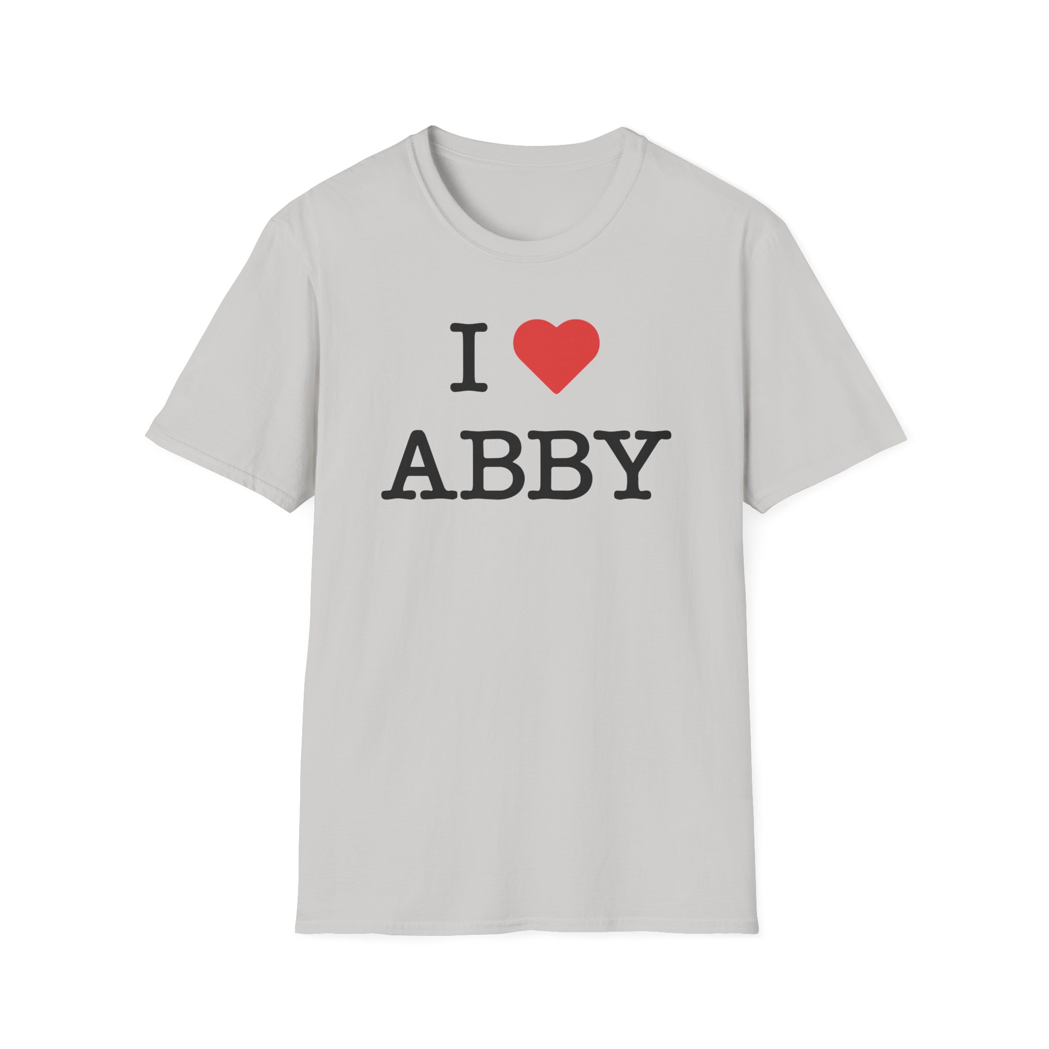 Jon Marianek I Love Abby Unisex Softstyle T-Shirt