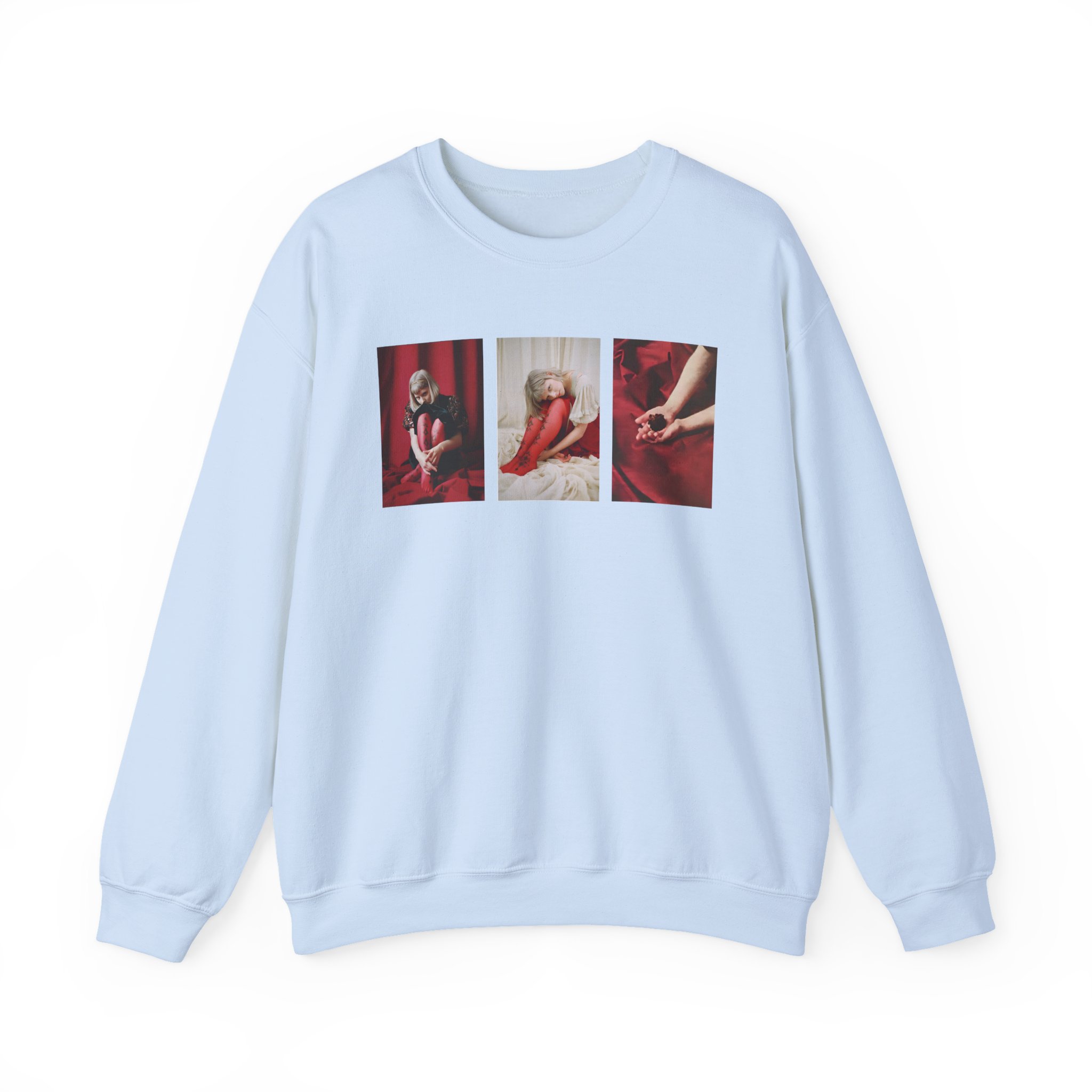 Aurora Triptich Album Art Ecru Unisex Heavy Blendâ„¢ Crewneck Sweatshirt
