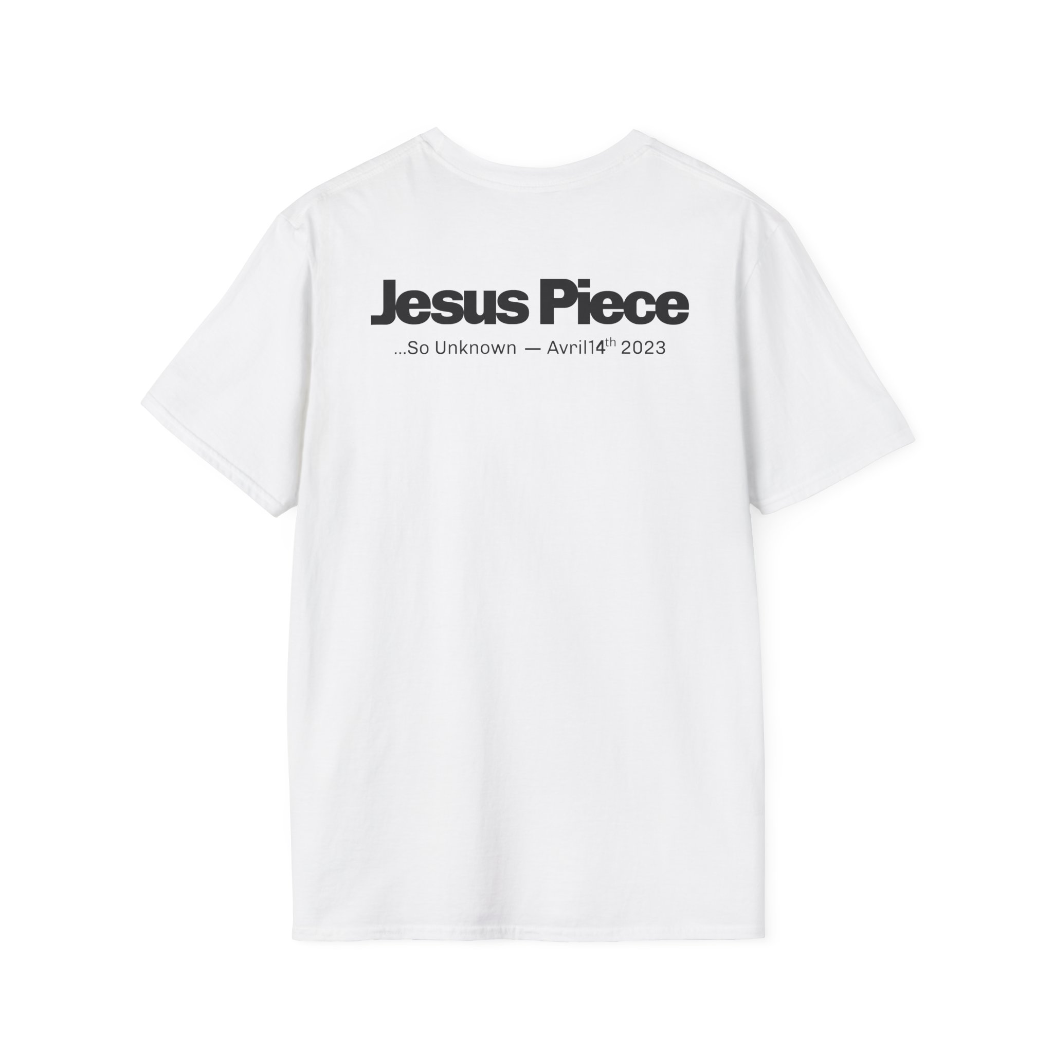 Jesus Piece Symbols Unisex Softstyle T-Shirt