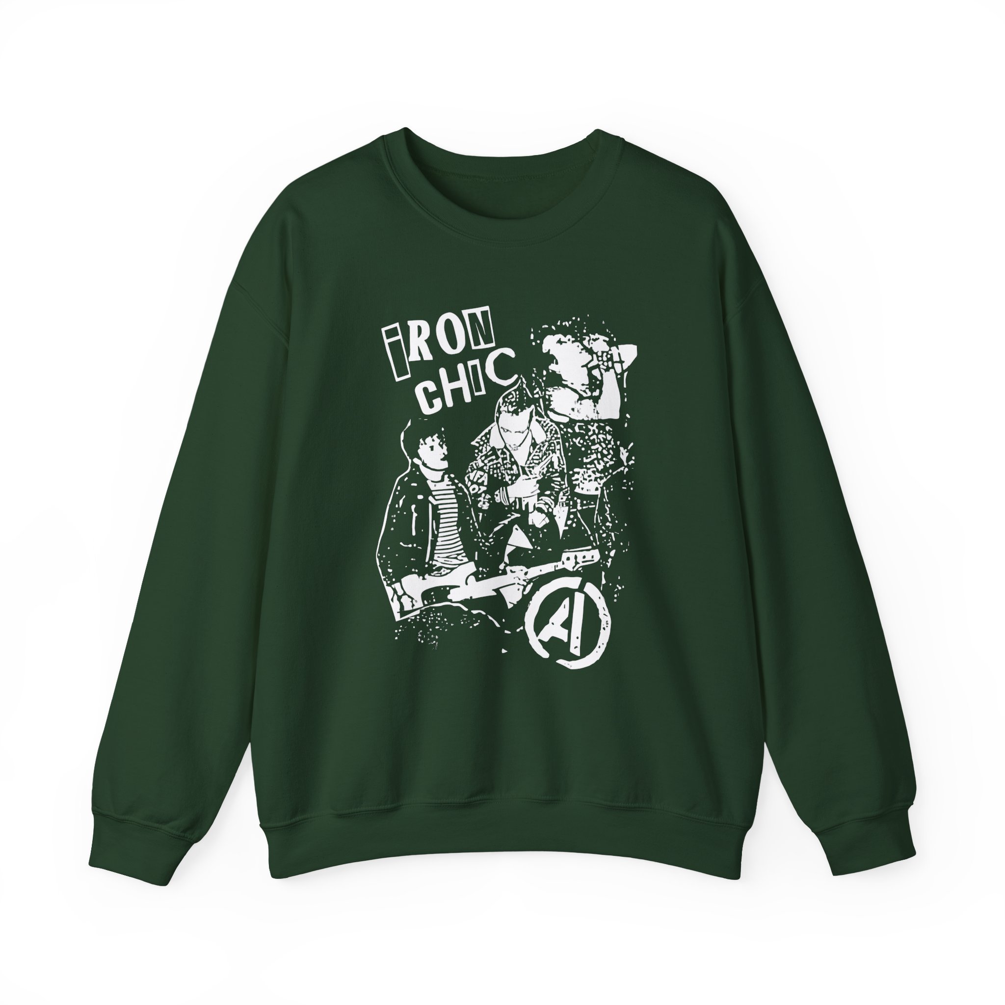 Iron Chic Unisex Heavy Blendâ„¢ Crewneck Sweatshirt