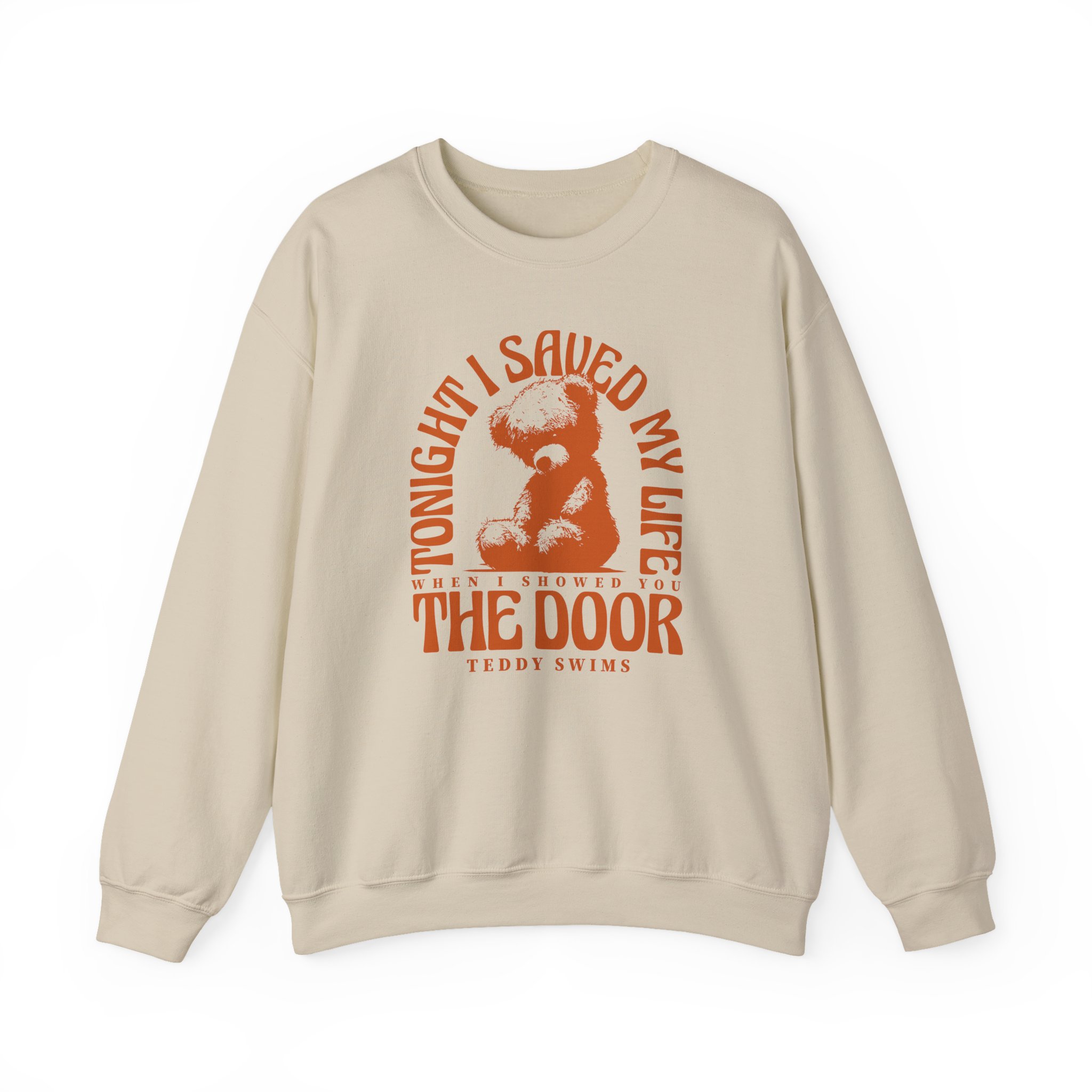 Teddy Swims the Door Unisex Heavy Blend Crewneck Sweatshirt