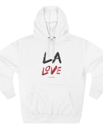 Nina Dobrev La Love Anine Bing Three-Panel Fleece Hoodie