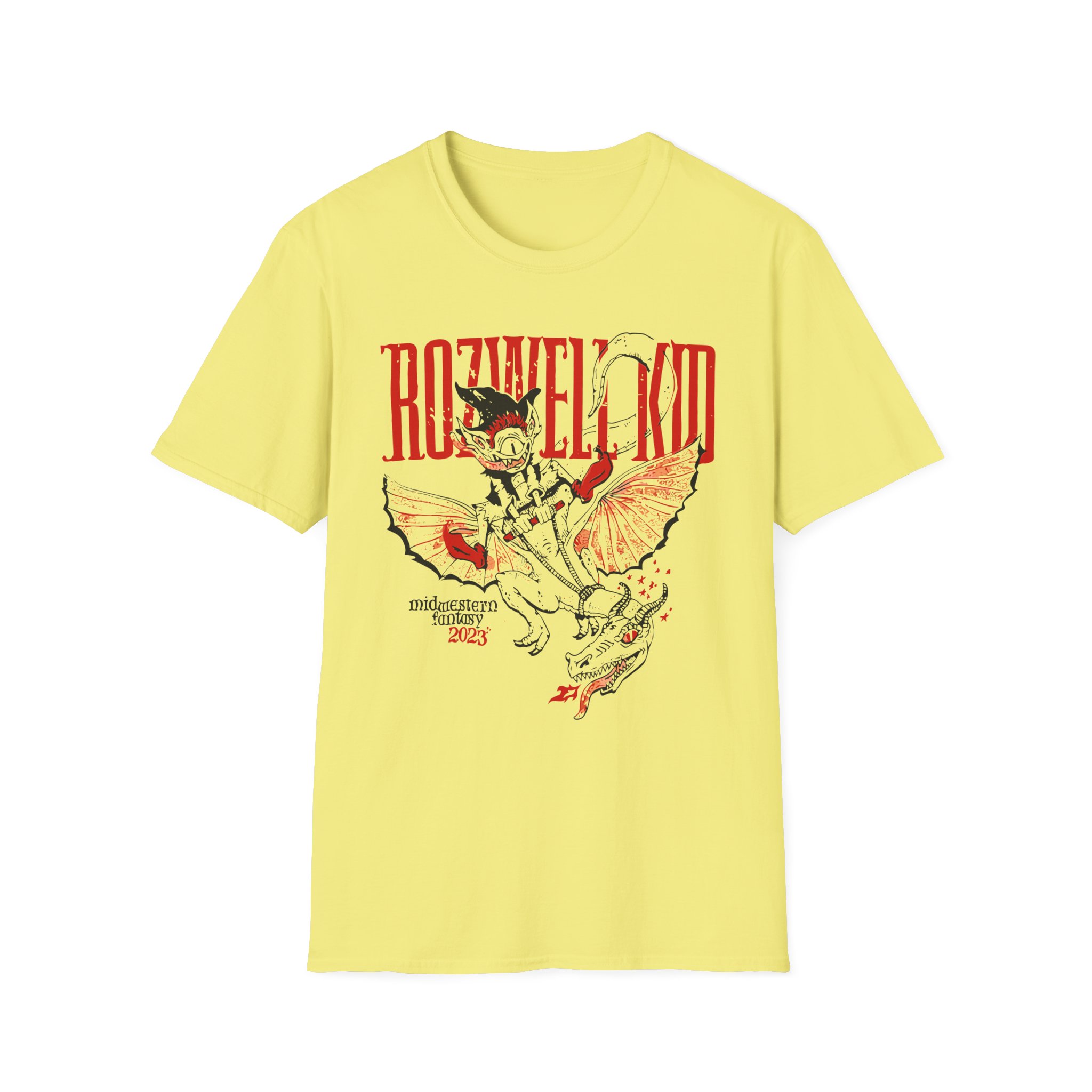 Rozwell Kid 2023 Midwestern Fantasy Tour Unisex Softstyle T-Shirt
