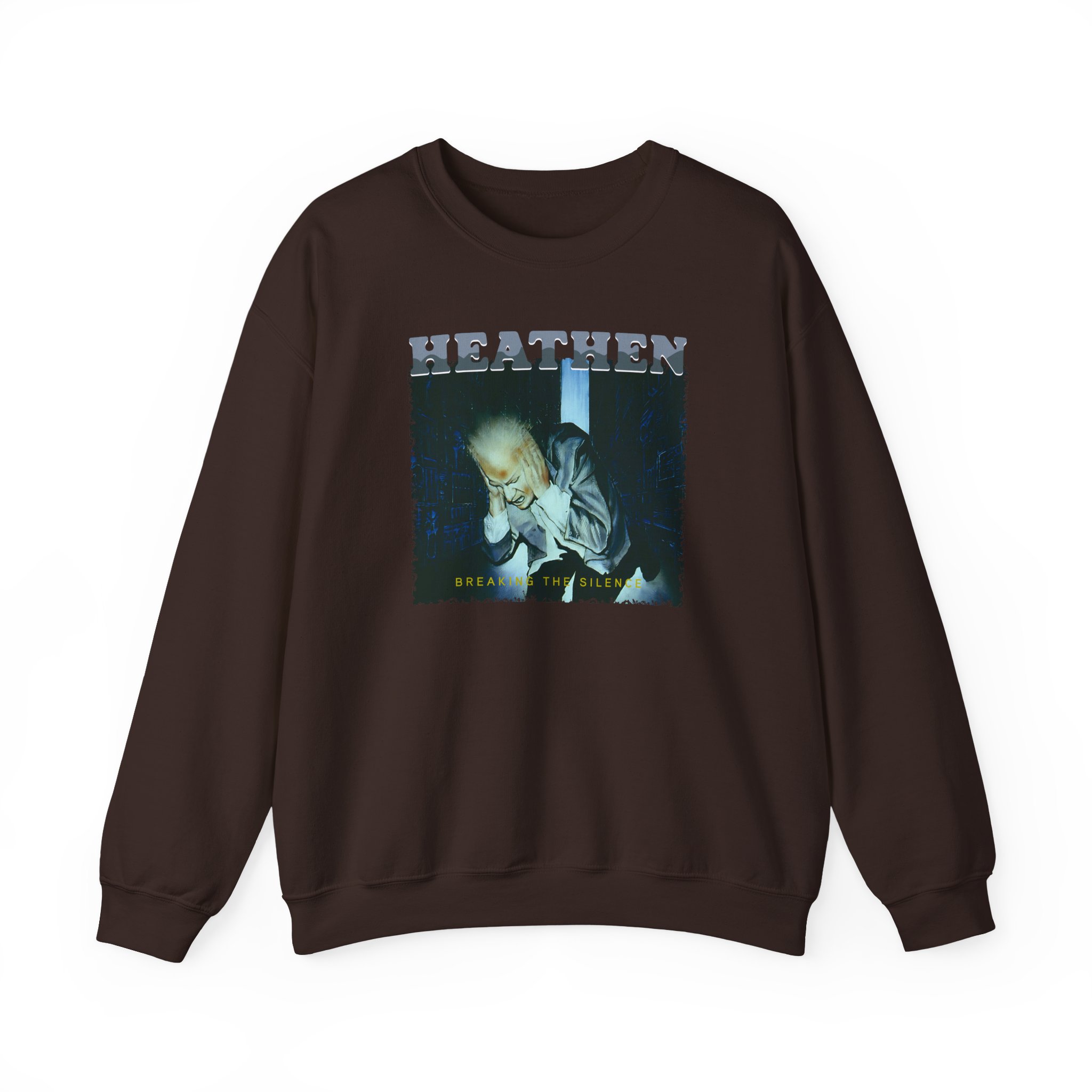 Heathen Breaking The Silence Unisex Heavy Blendâ„¢ Crewneck Sweatshirt