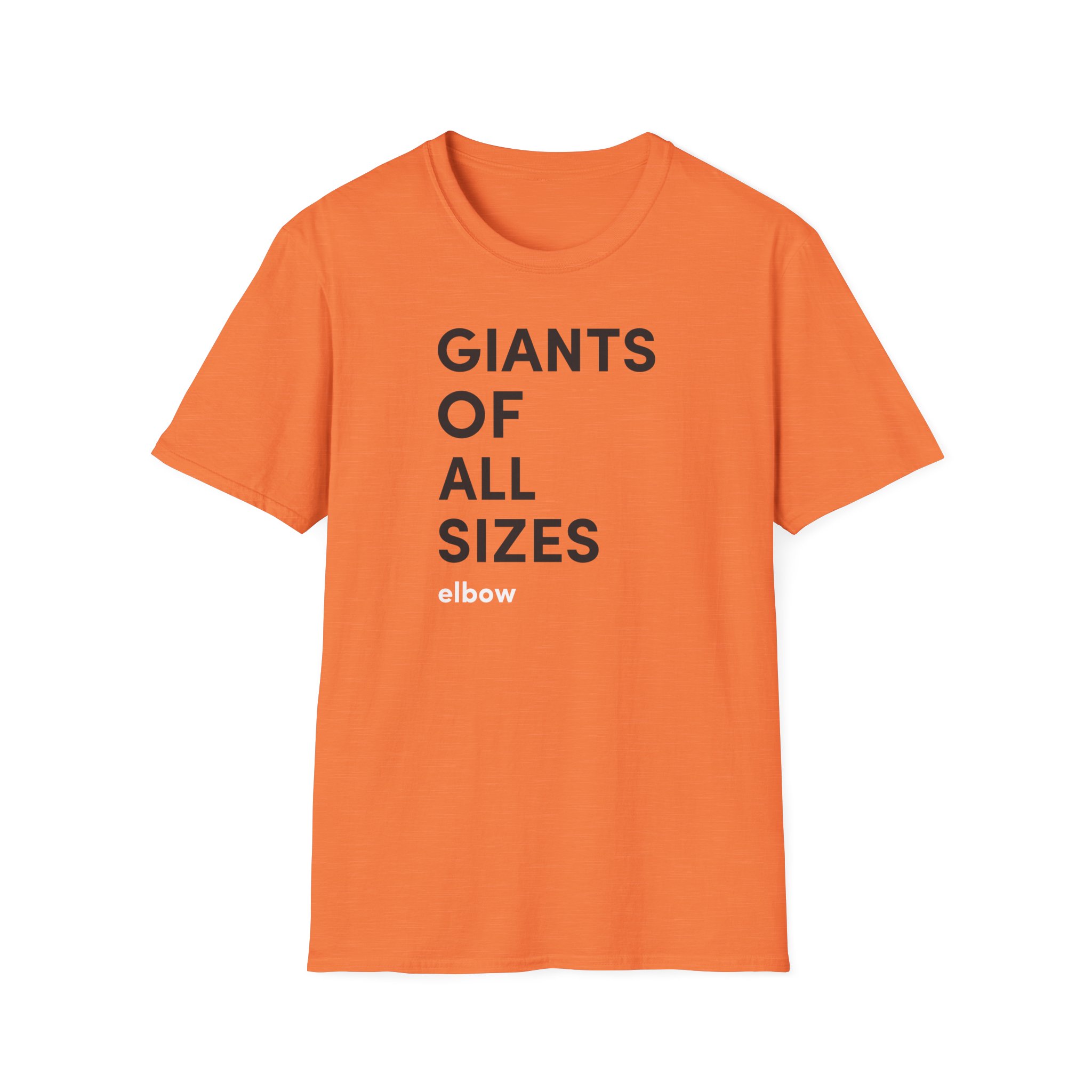 Elbow Audio Giants of All Sizes Unisex Softstyle T-Shirt