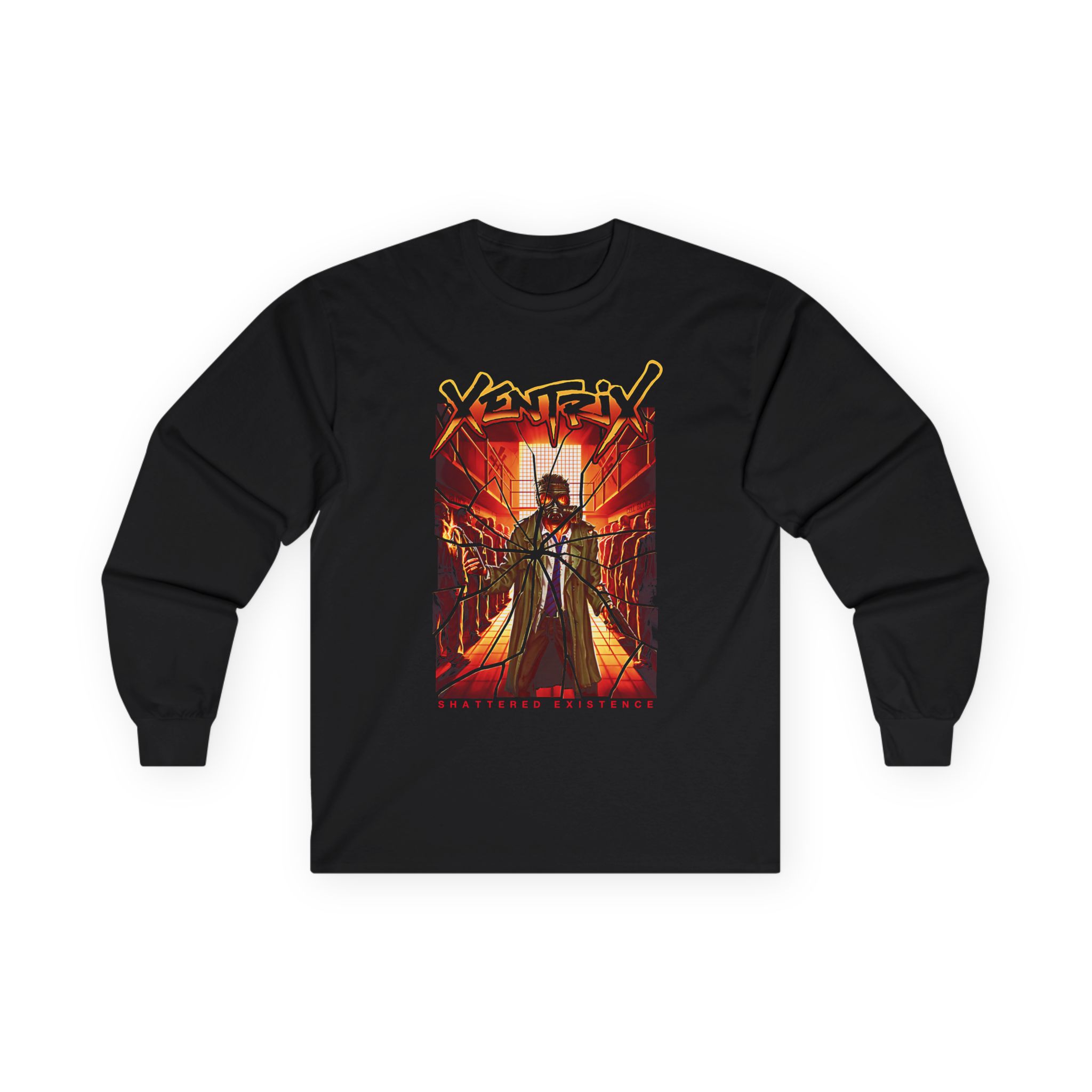 Xentrix Shattered Unisex Ultra Cotton Long Sleeve Tee