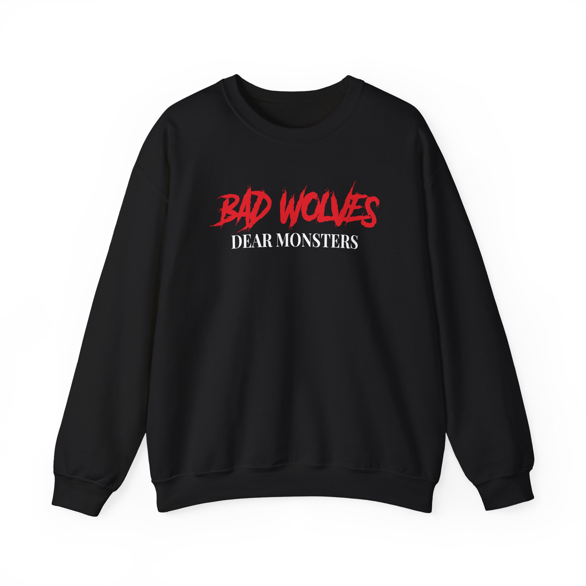 Bad Wolves Dear Monsters Album Unisex Heavy Blendâ„¢ Crewneck Sweatshirt