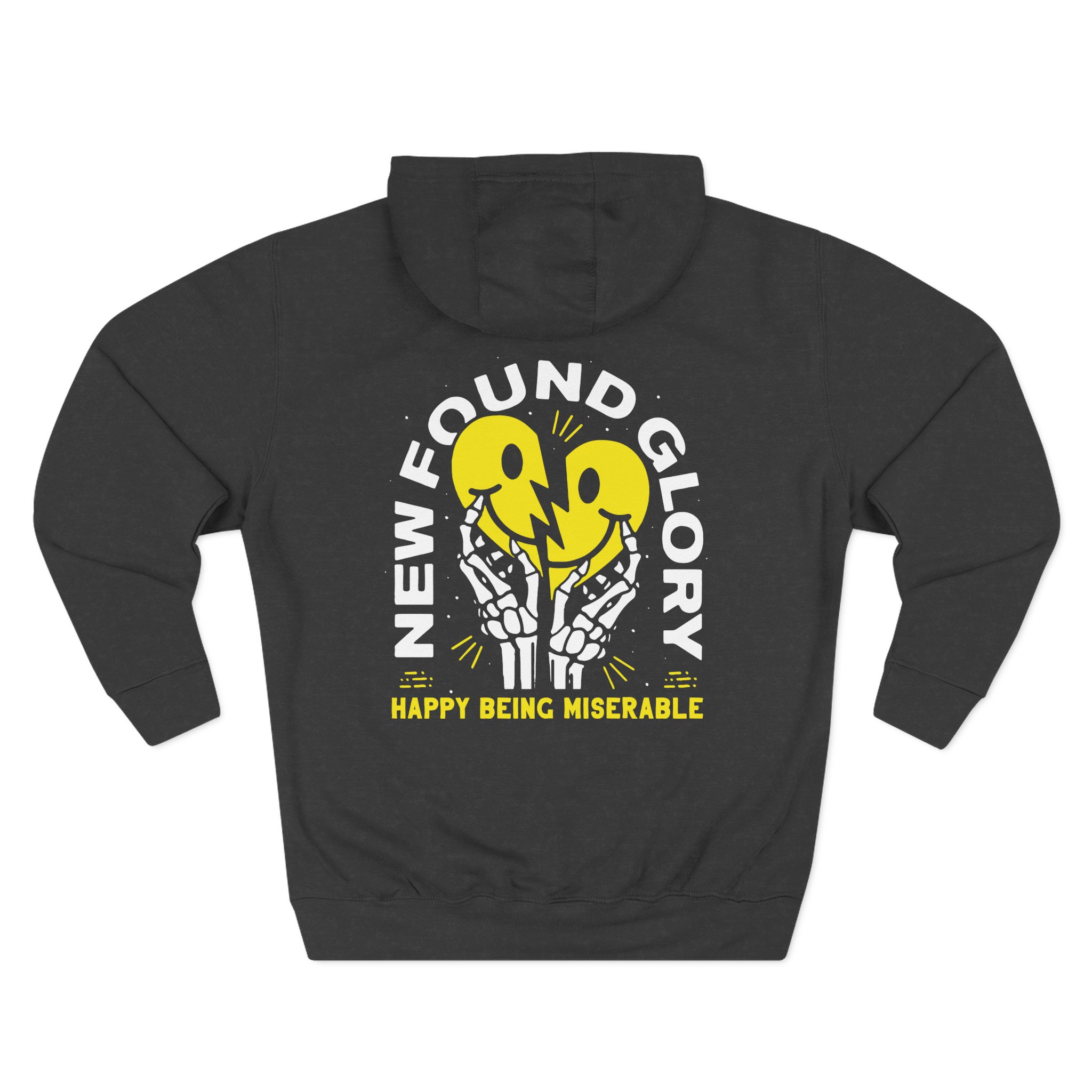 New Found Glory Happy Being Miserable Three-Panel Fleece Hoodie