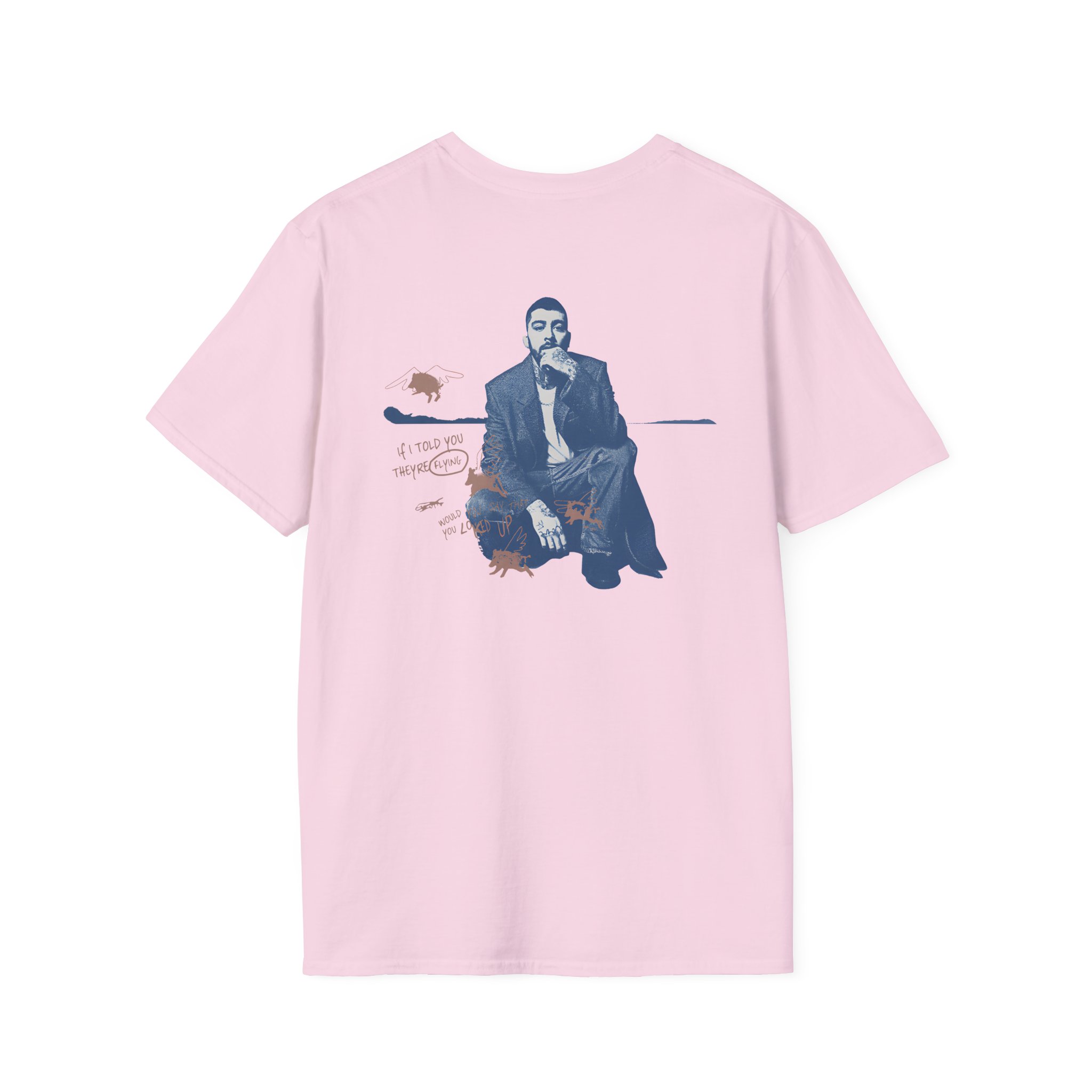 Zayn Malik Look Up Unisex Softstyle T-Shirt