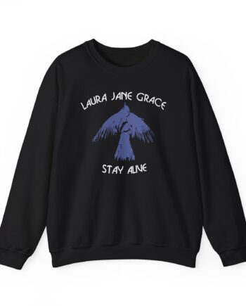 Laura Jane Grace Stay Alive Unisex Heavy Blend™ Crewneck Sweatshirt