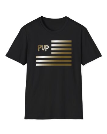 Pup Gold Foil Unisex Softstyle T-Shirt