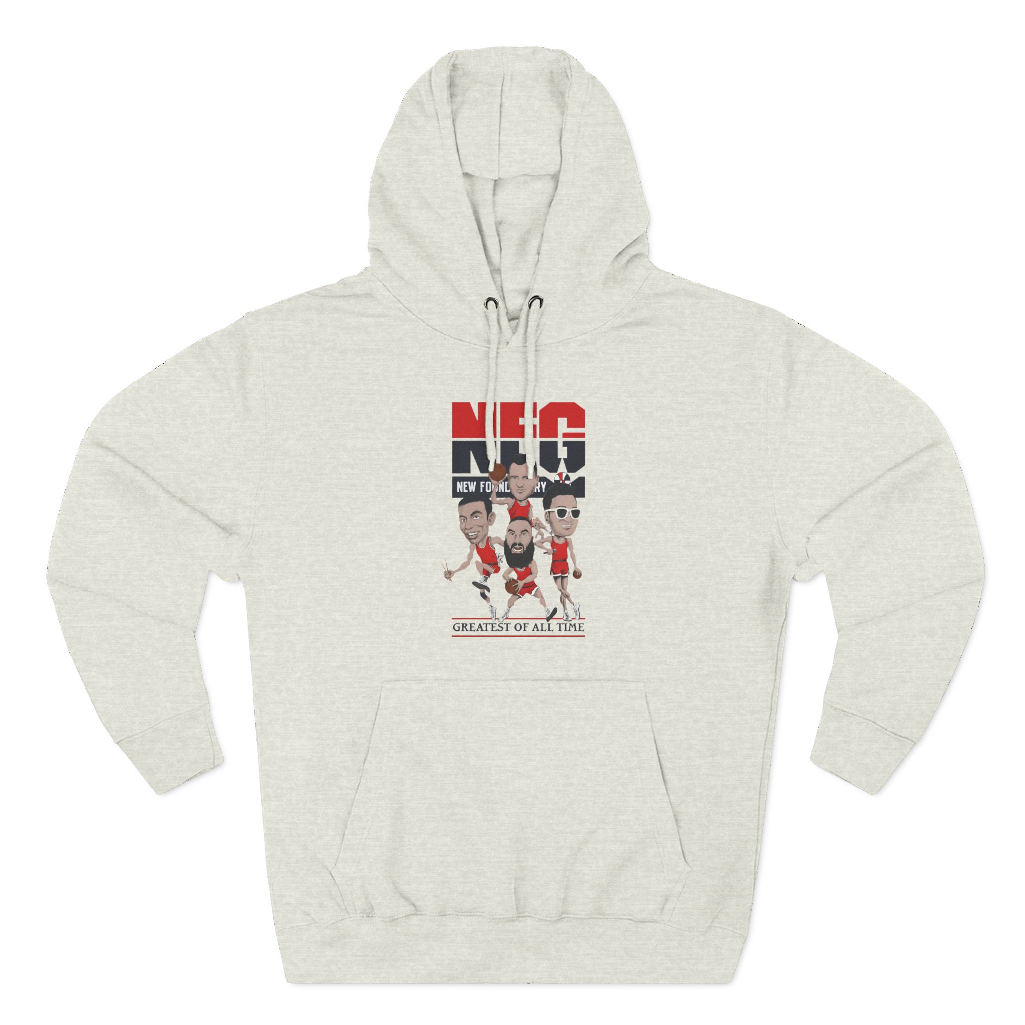 New Found Glory Basketball Three-Panel Fleece Hoodie