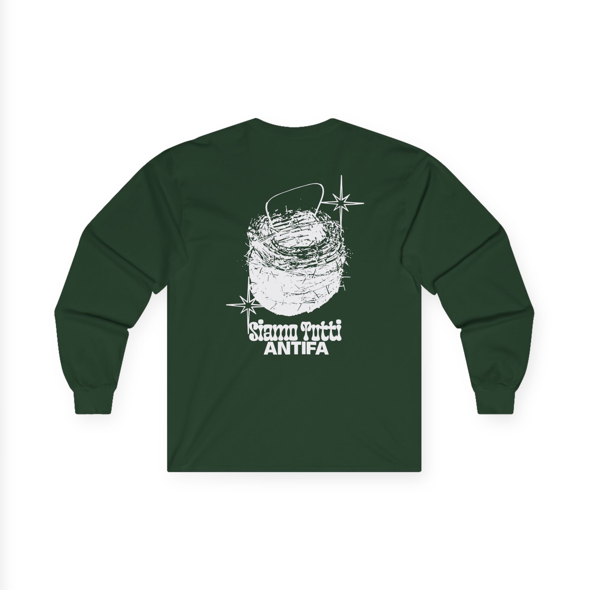 Disarstar Siamo Tutti Antifa Unisex Ultra Cotton Long Sleeve Tee