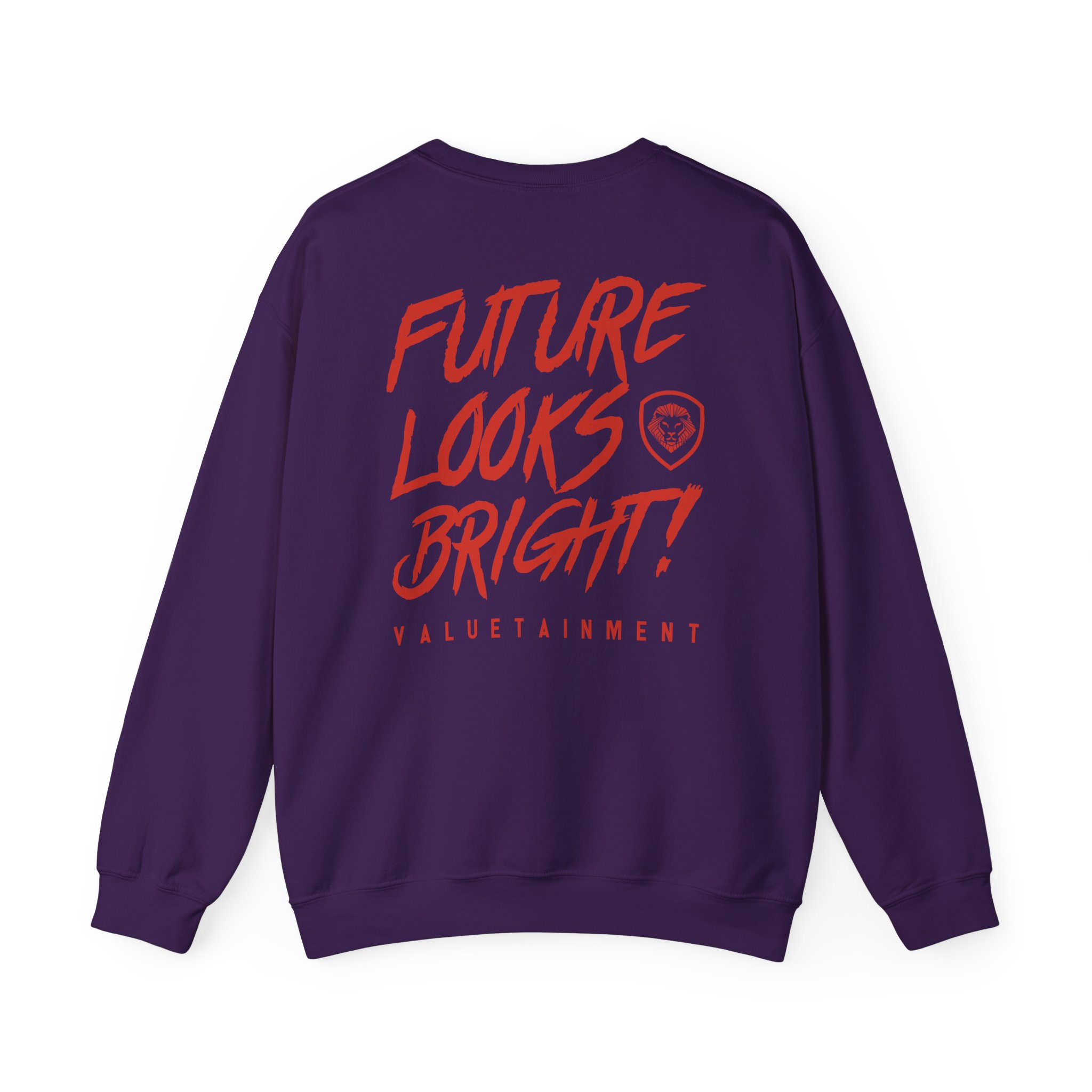 Valuetainment Future Looks Bright Unisex Heavy Blendâ„¢ Crewneck Sweatshirt