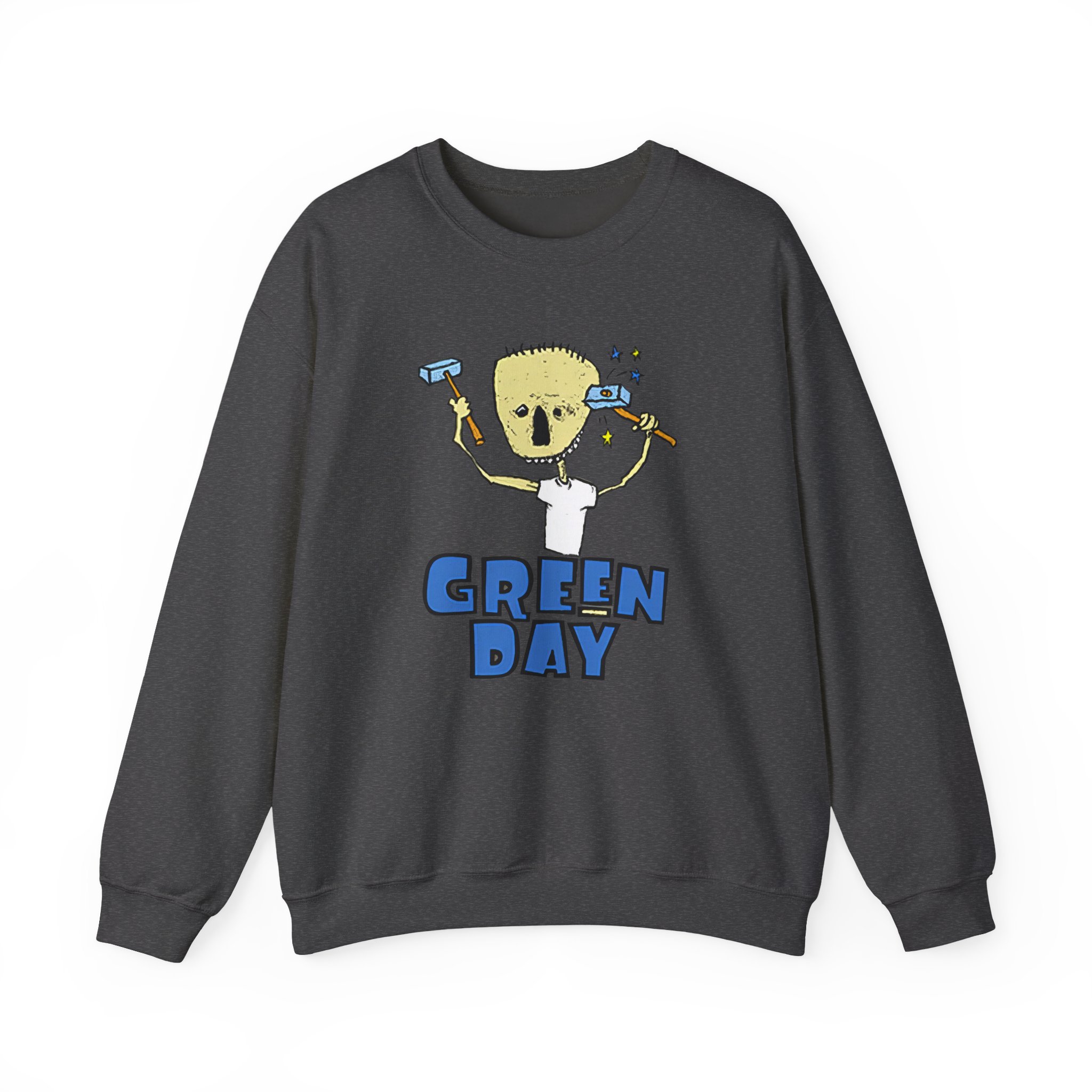 Green Day Nimrod Vintage Hammer Unisex Heavy Blendâ„¢ Crewneck Sweatshirt