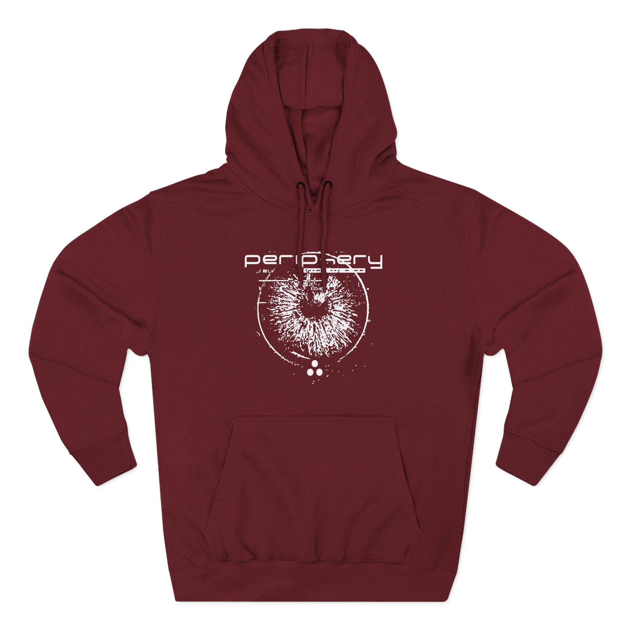 Periphery Eyes Three-Panel Fleece Hoodie