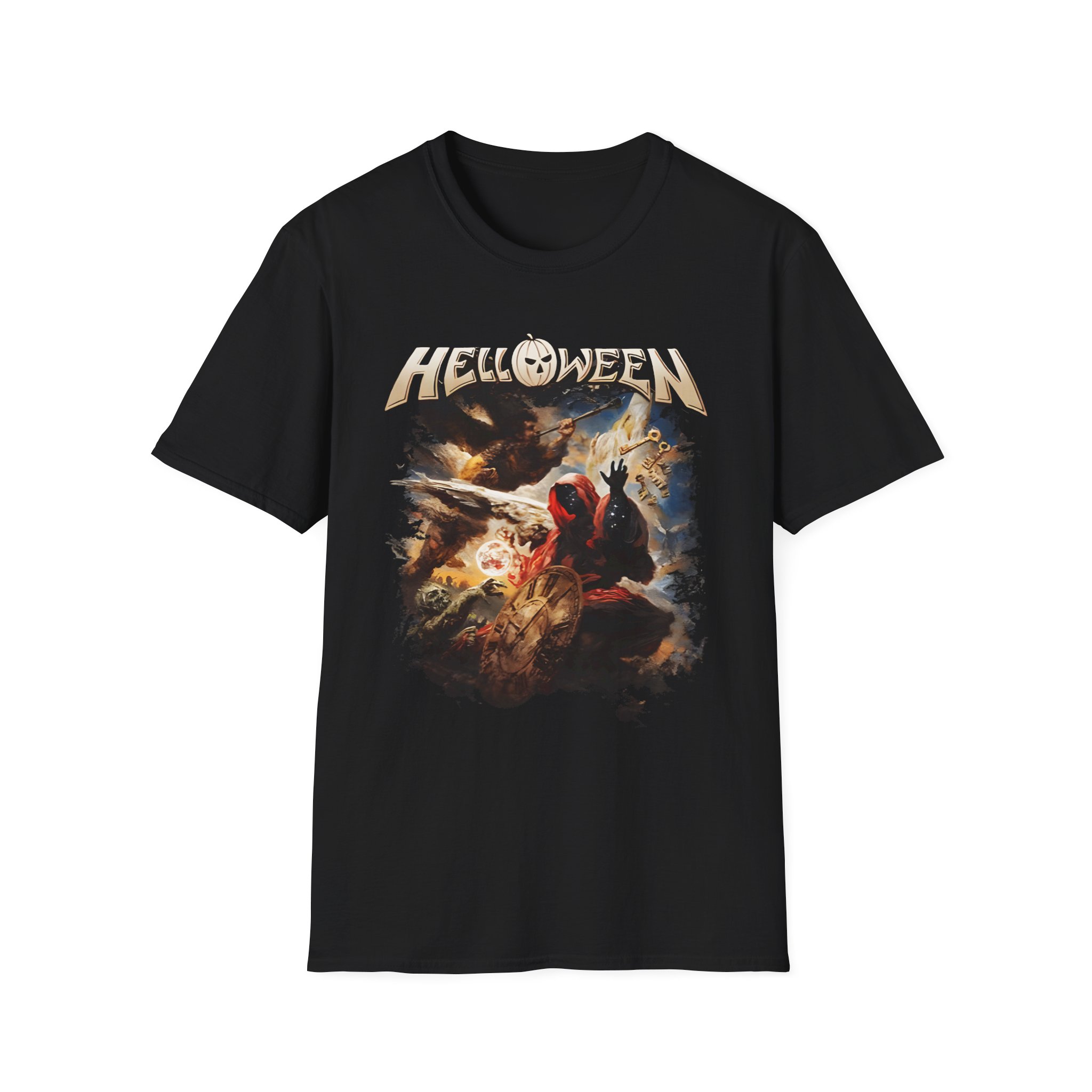 Helloween United Forces World Tour Unisex Softstyle T-Shirt