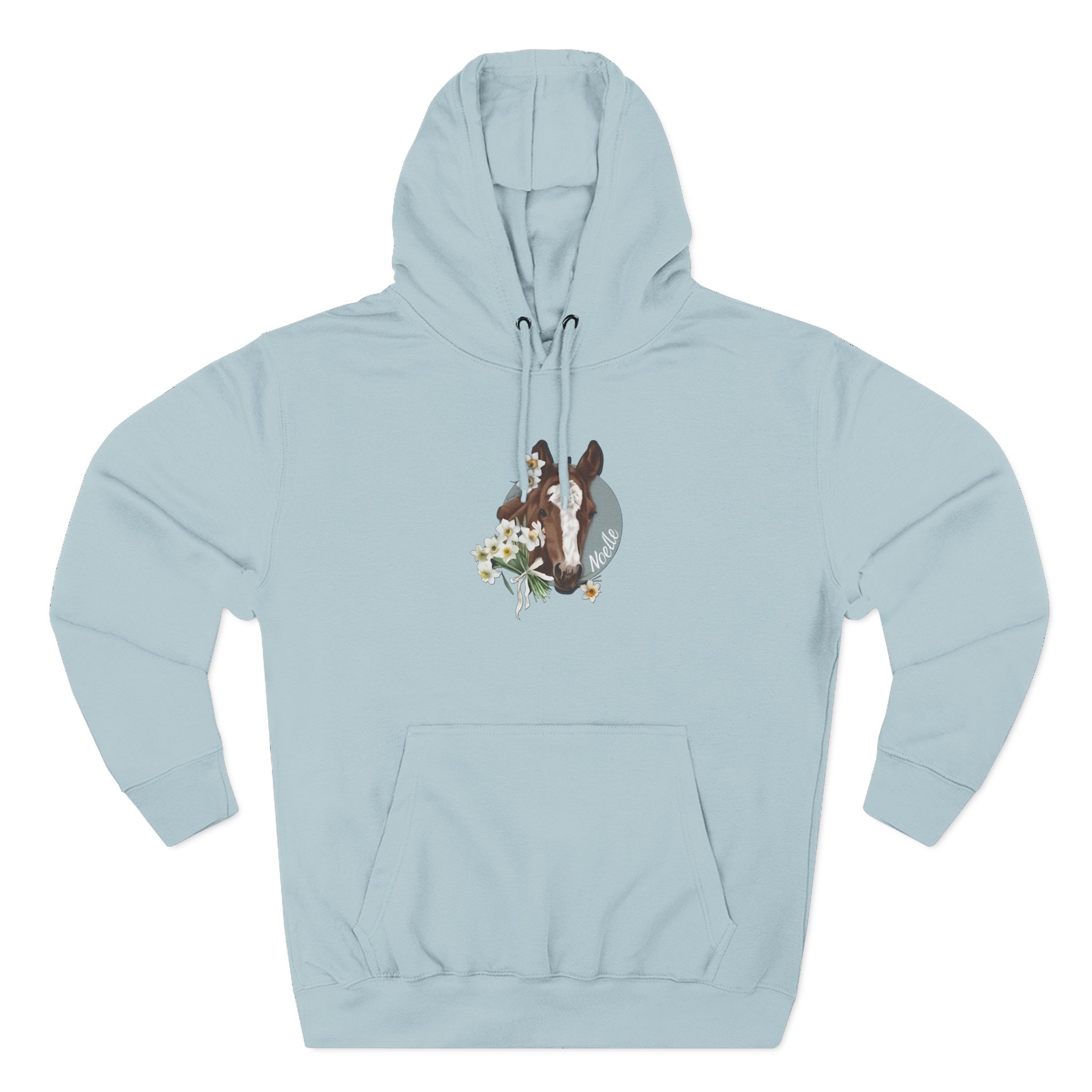 Katie Van Slyke Three-Panel Fleece Hoodie