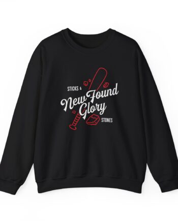 New Found Glory Sticks and Stones Baseball Unisex Heavy Blend™ Crewneck Sweatshirt