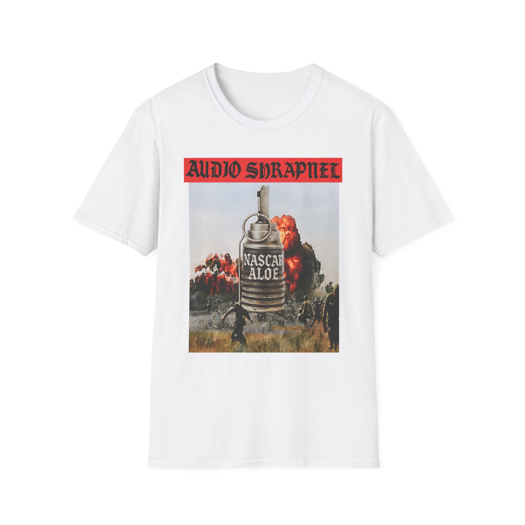 Nascar Aloe Grenade Unisex Softstyle T-Shirt