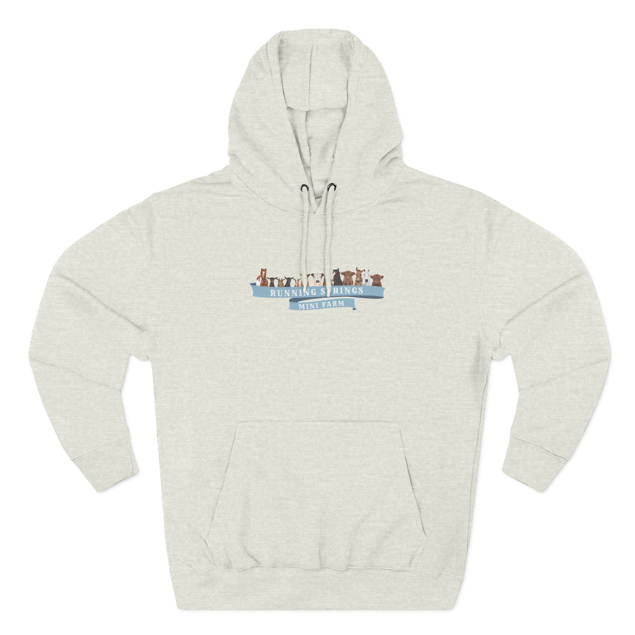 Katie Van Slyke The Mini Farm Three-Panel Fleece Hoodie