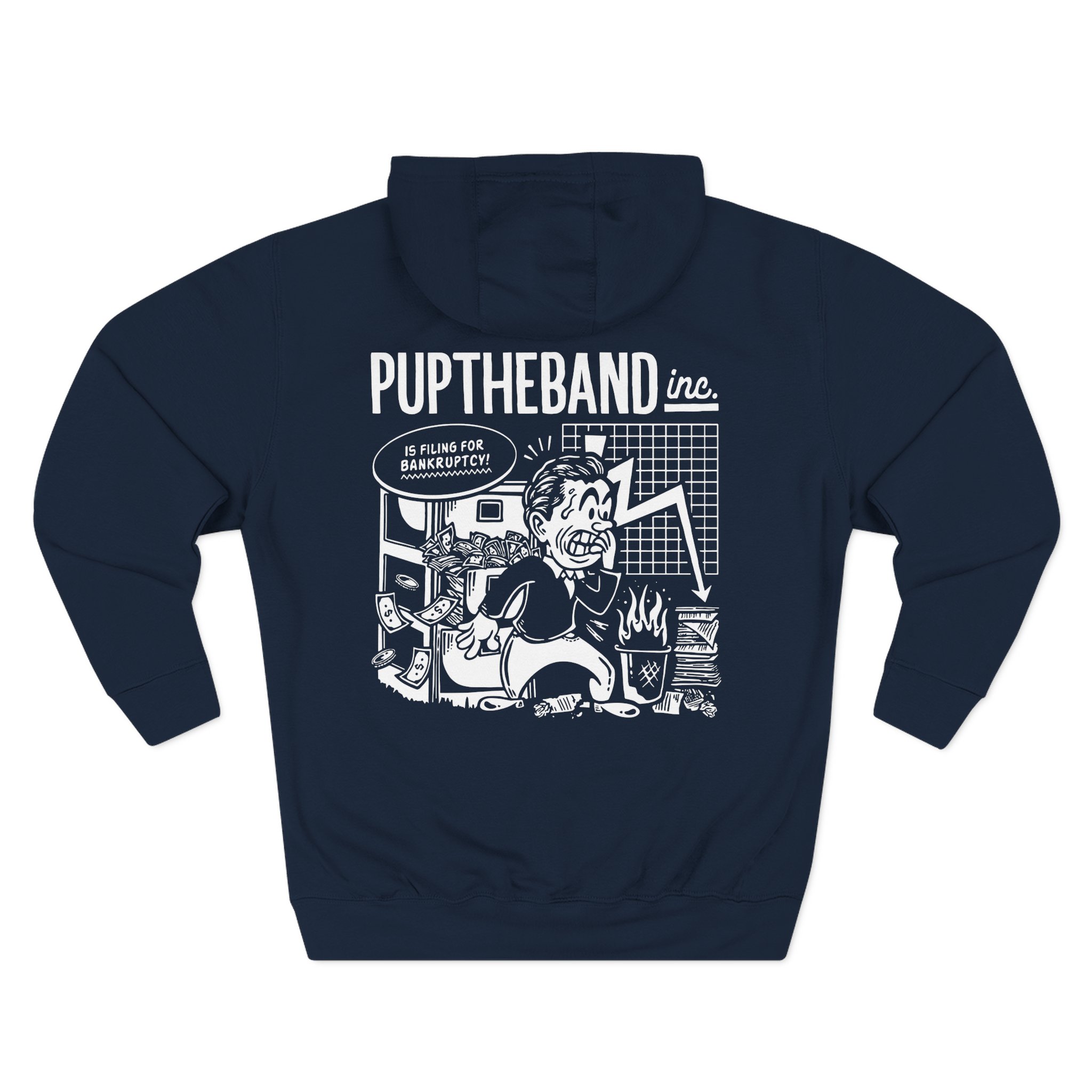Pup Employee of the Month Three-Panel Fleece Hoodie
