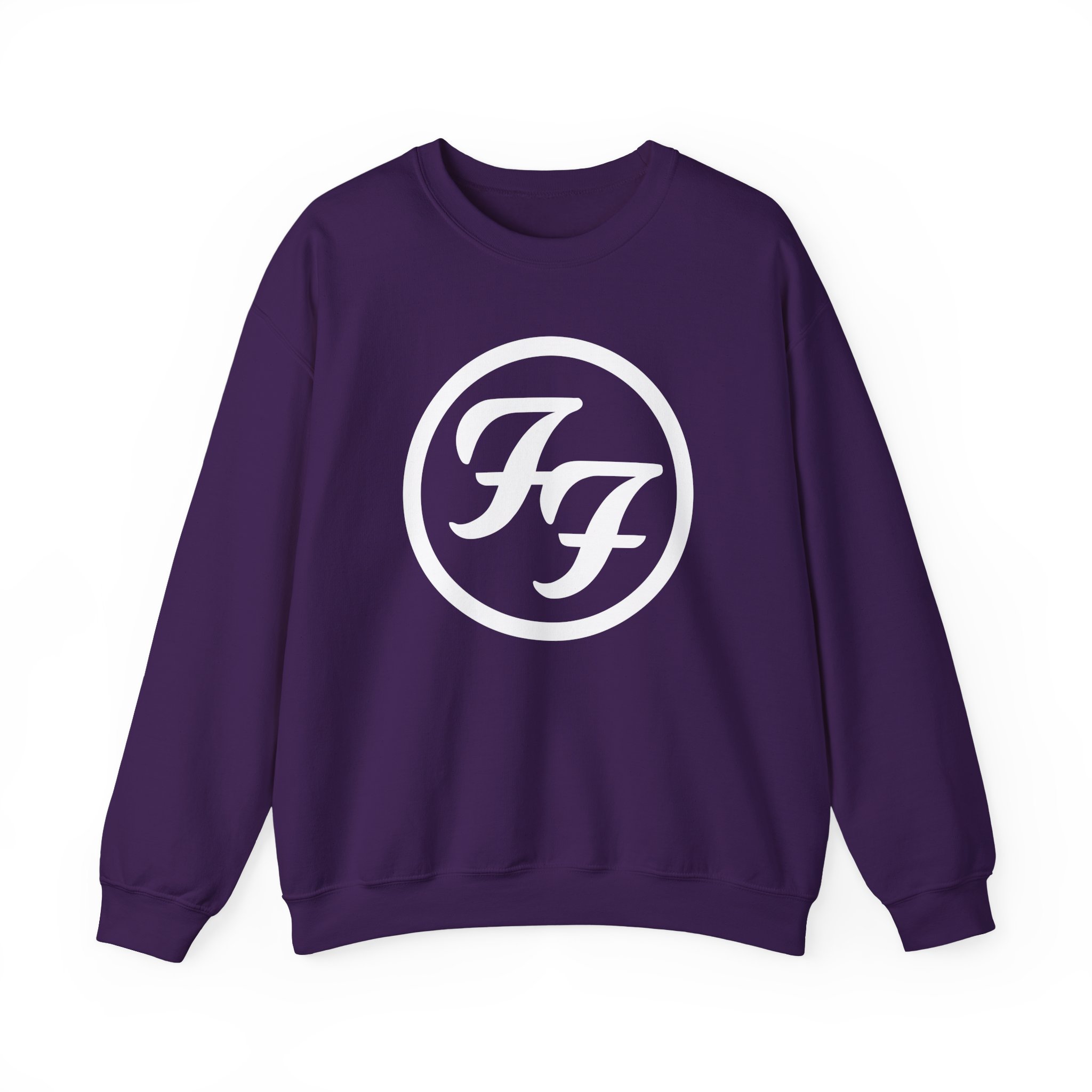 Foo Fighters Ff Logo Unisex Heavy Blendâ„¢ Crewneck Sweatshirt