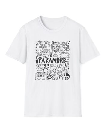 Hayley Willians Camiseta Paramore Emo Rock Unisex Softstyle T-Shirt