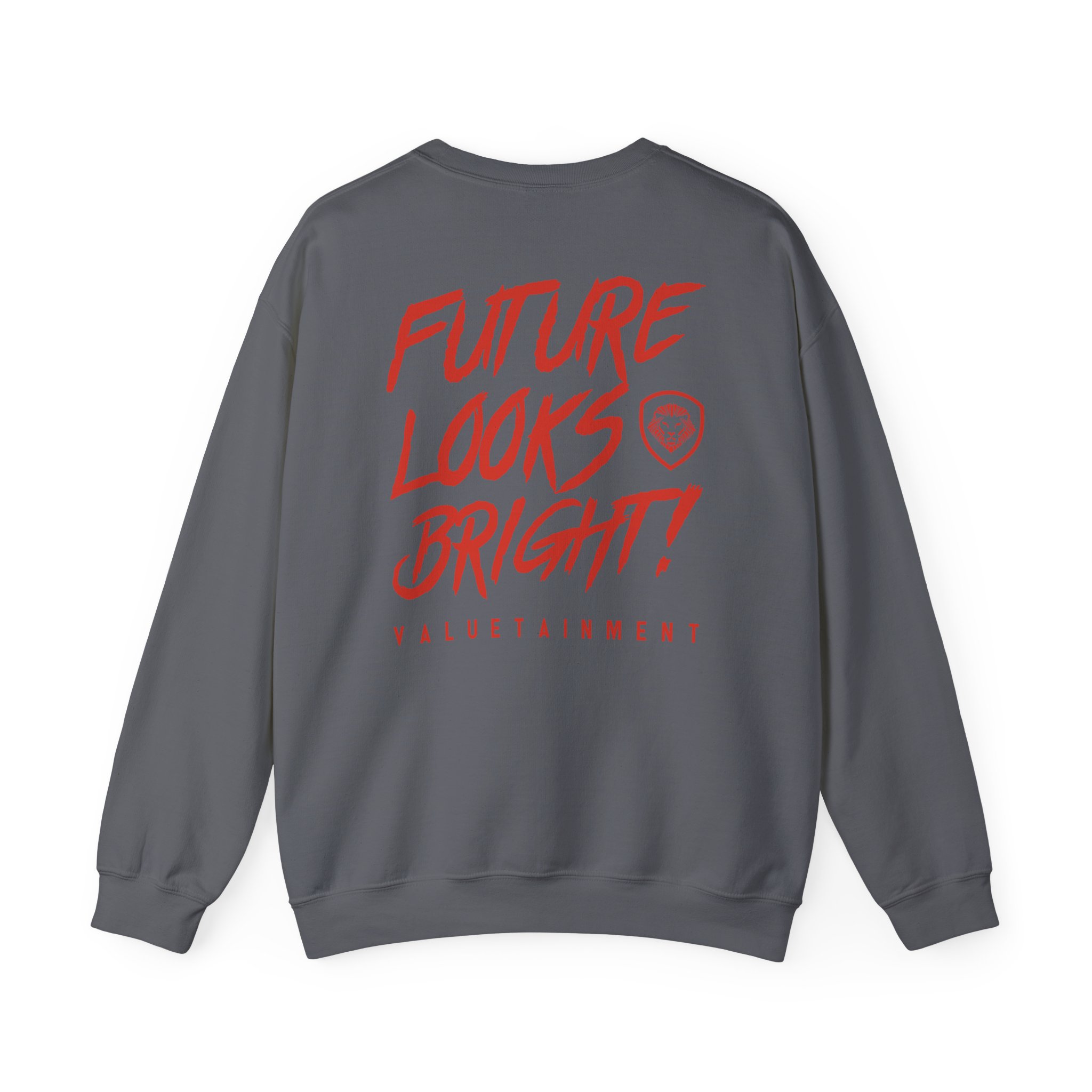 Valuetainment Future Looks Bright Unisex Heavy Blendâ„¢ Crewneck Sweatshirt