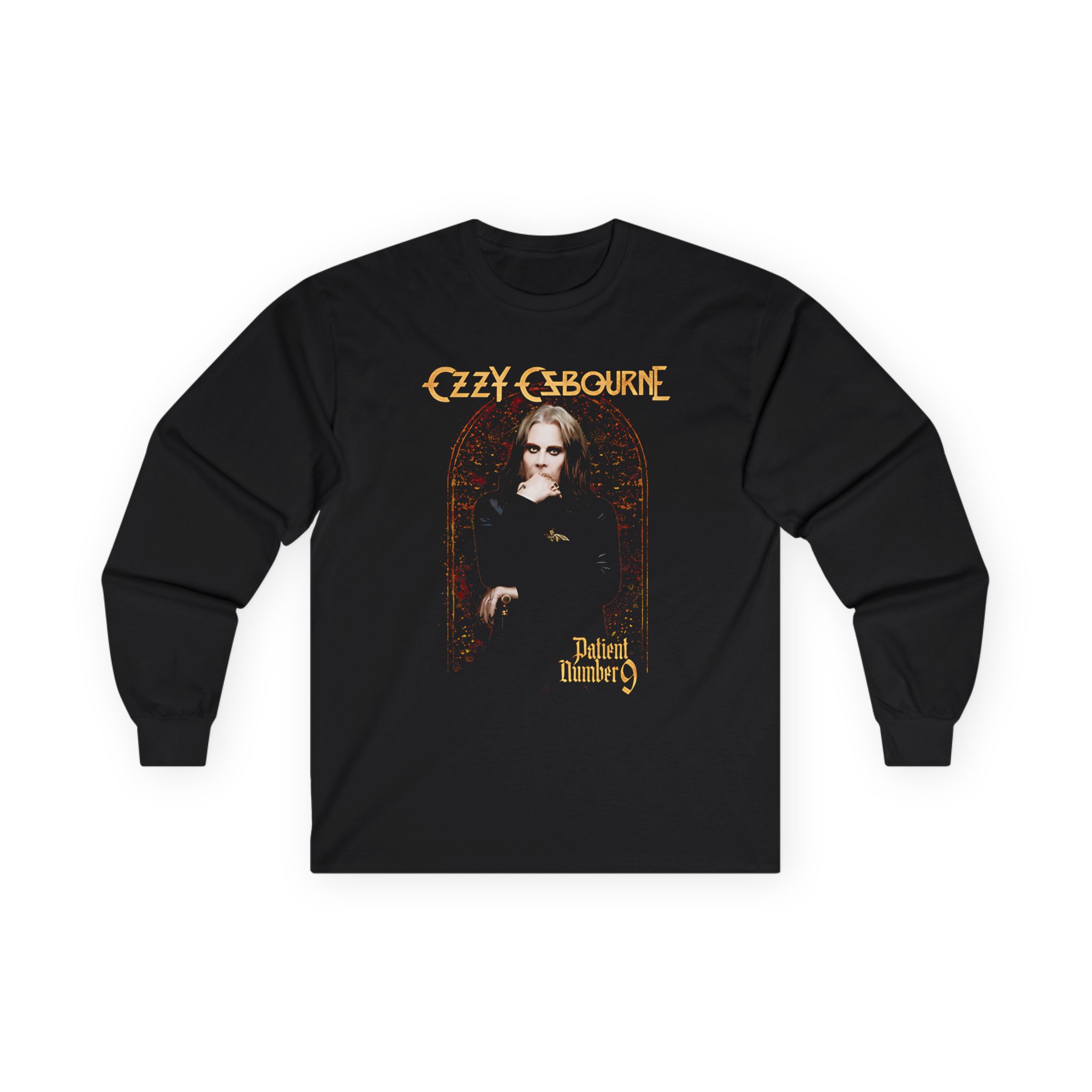 Ozzy Osbourne Patient No. 9 Rock & Roll Hall of Fame Unisex Ultra Cotton Long Sleeve Tee