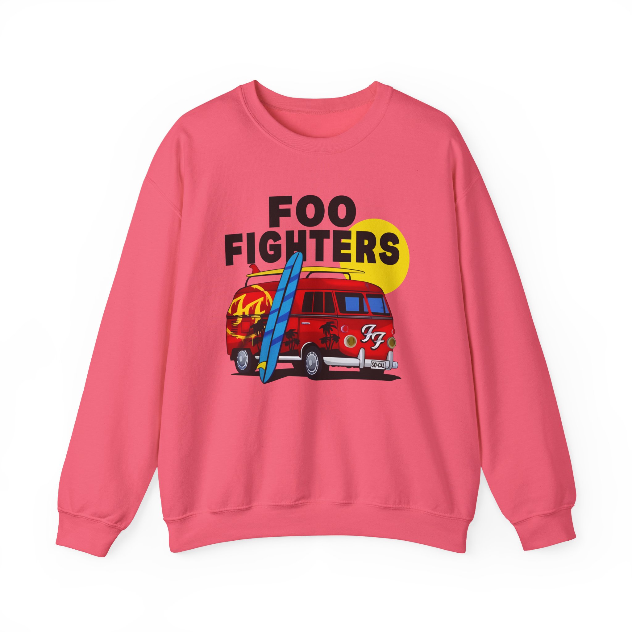 Foo Fighters Split Window Unisex Heavy Blendâ„¢ Crewneck Sweatshirt