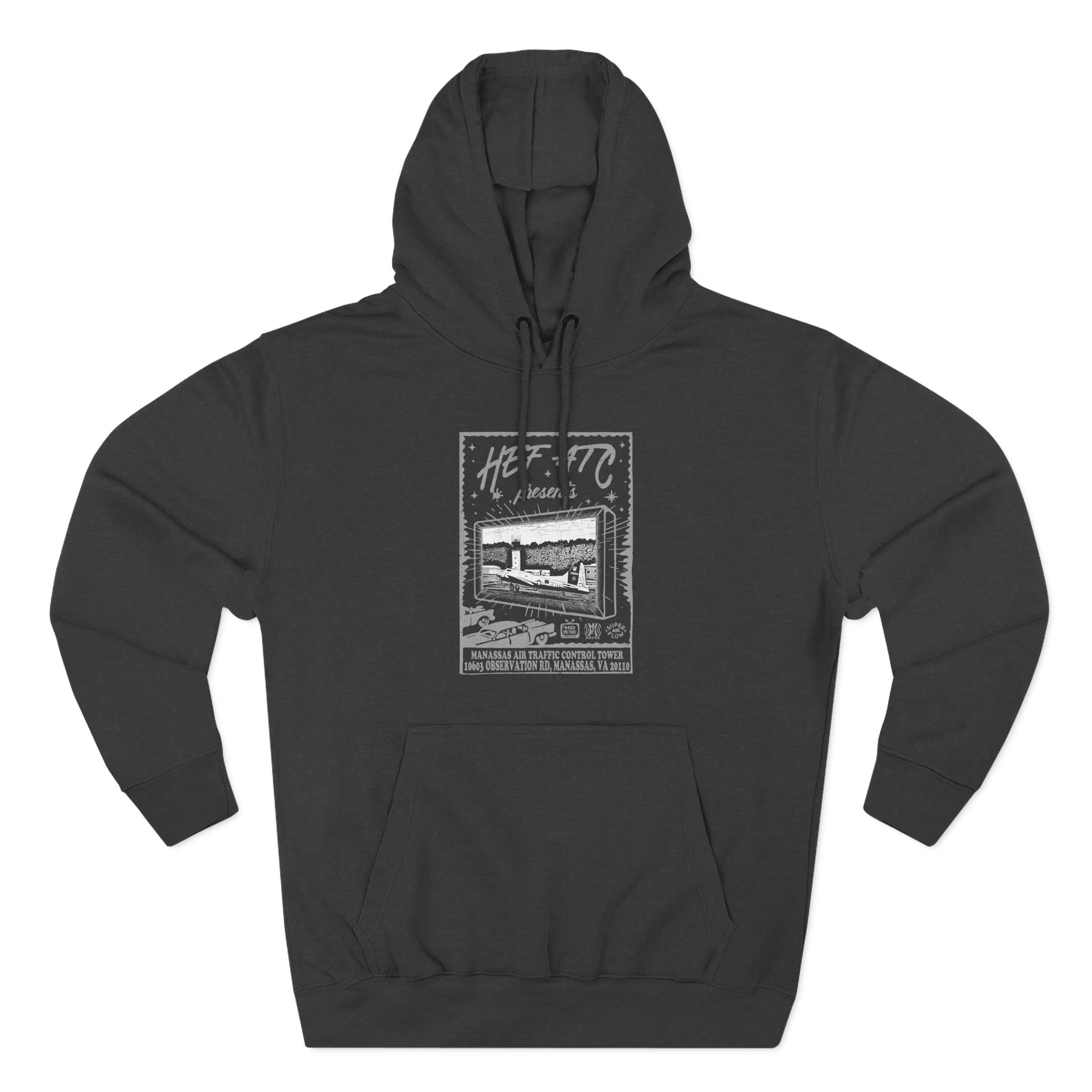 Hef Atc Three-Panel Fleece Hoodie