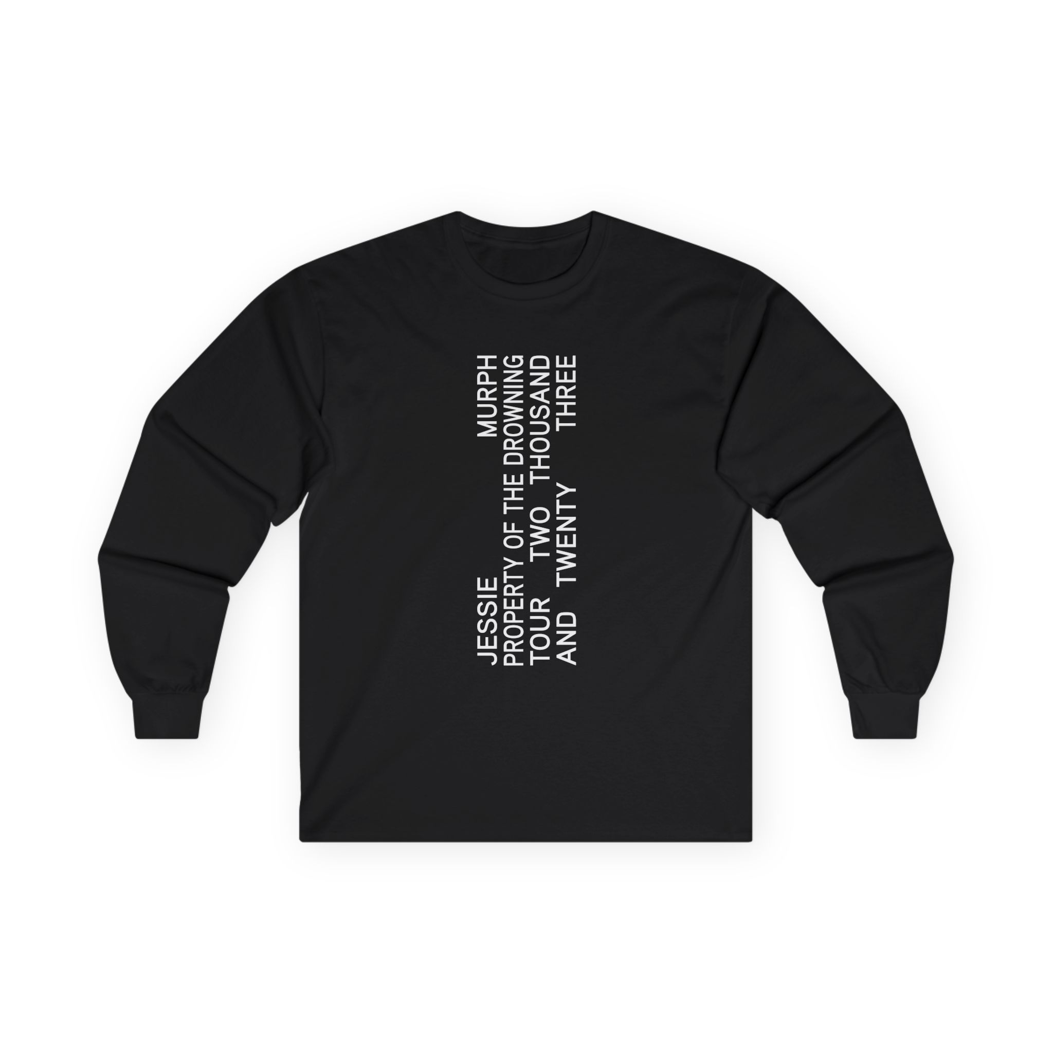 Jessie Murph Property of the Drowning Tour Unisex Ultra Cotton Long Sleeve Tee