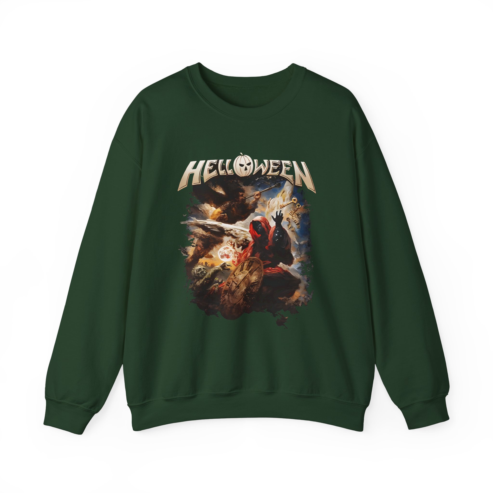 Helloween United Forces World Tour Unisex Heavy Blendâ„¢ Crewneck Sweatshirt