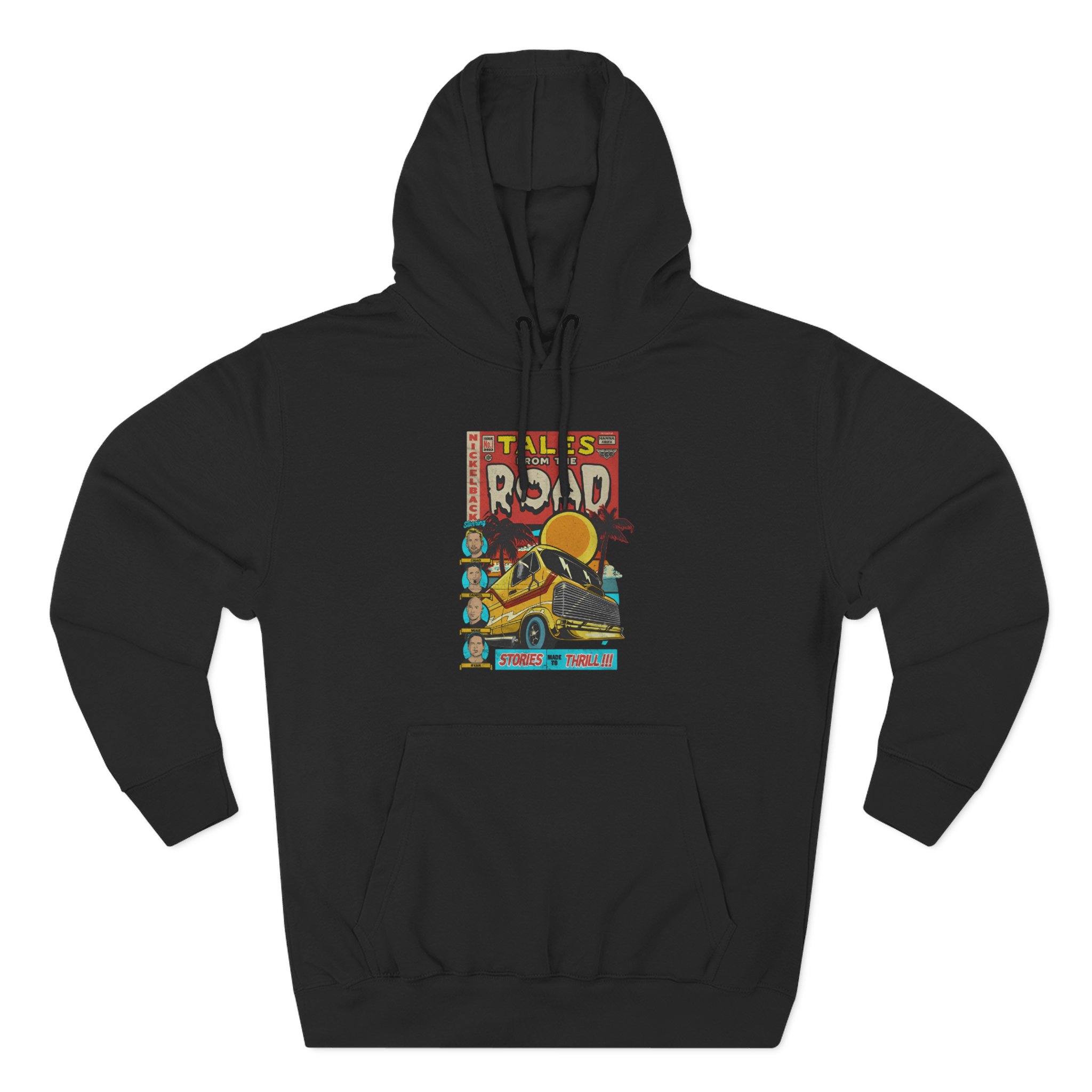 Nickelback Tales From the Road Three-Panel Fleece Hoodie