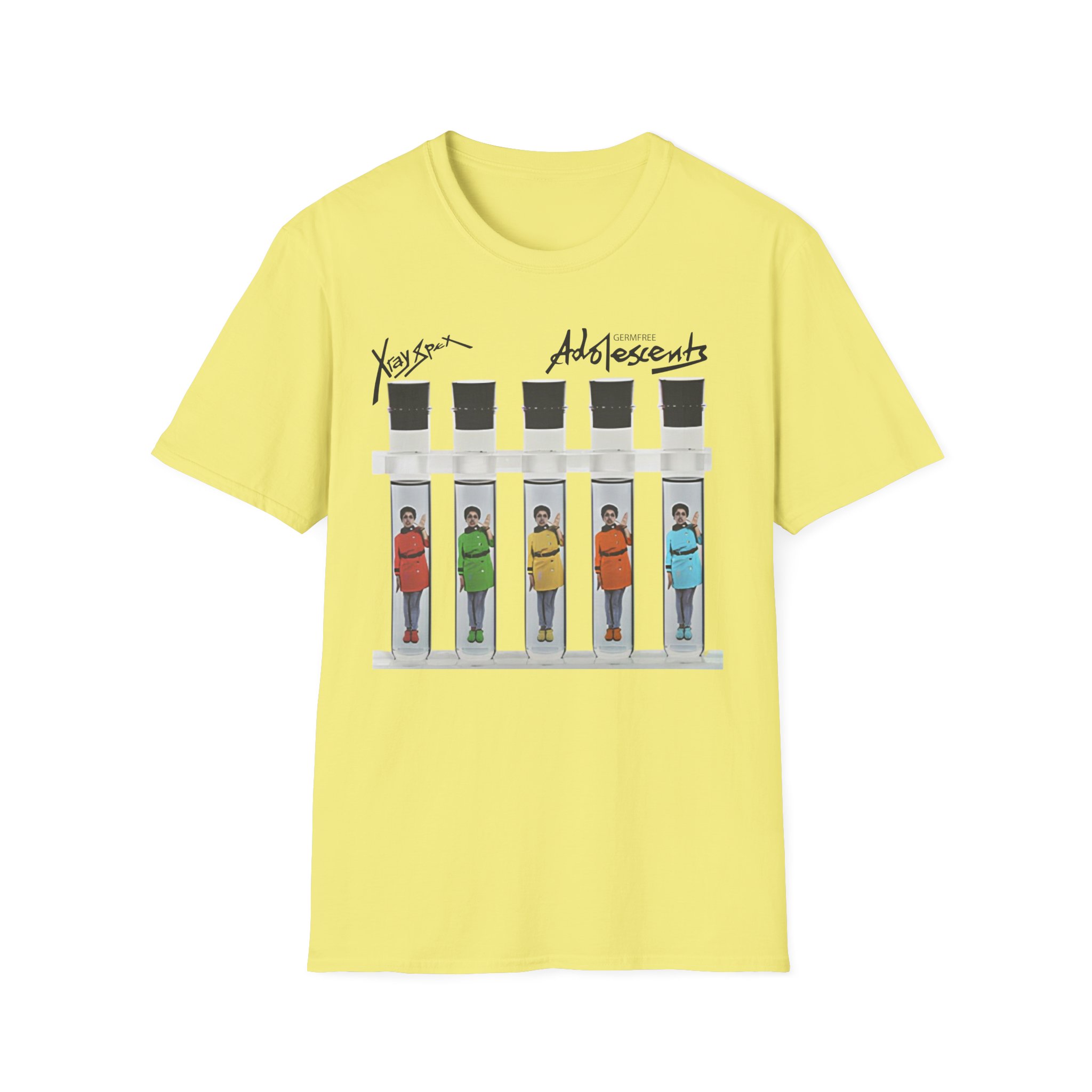 X-ray Spex Germ Free Five Tube Unisex Softstyle T-Shirt