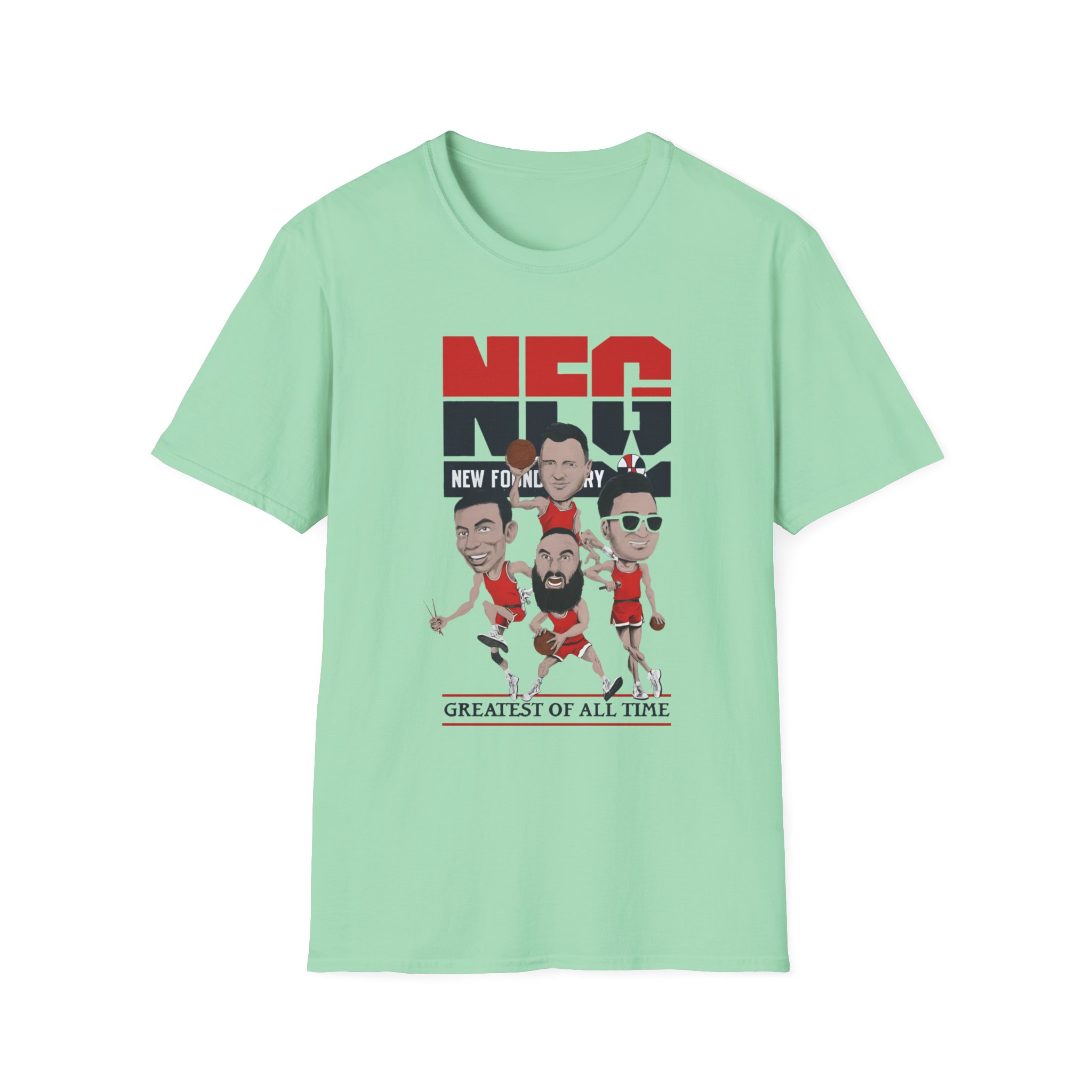 New Found Glory Basketball Unisex Softstyle T-Shirt