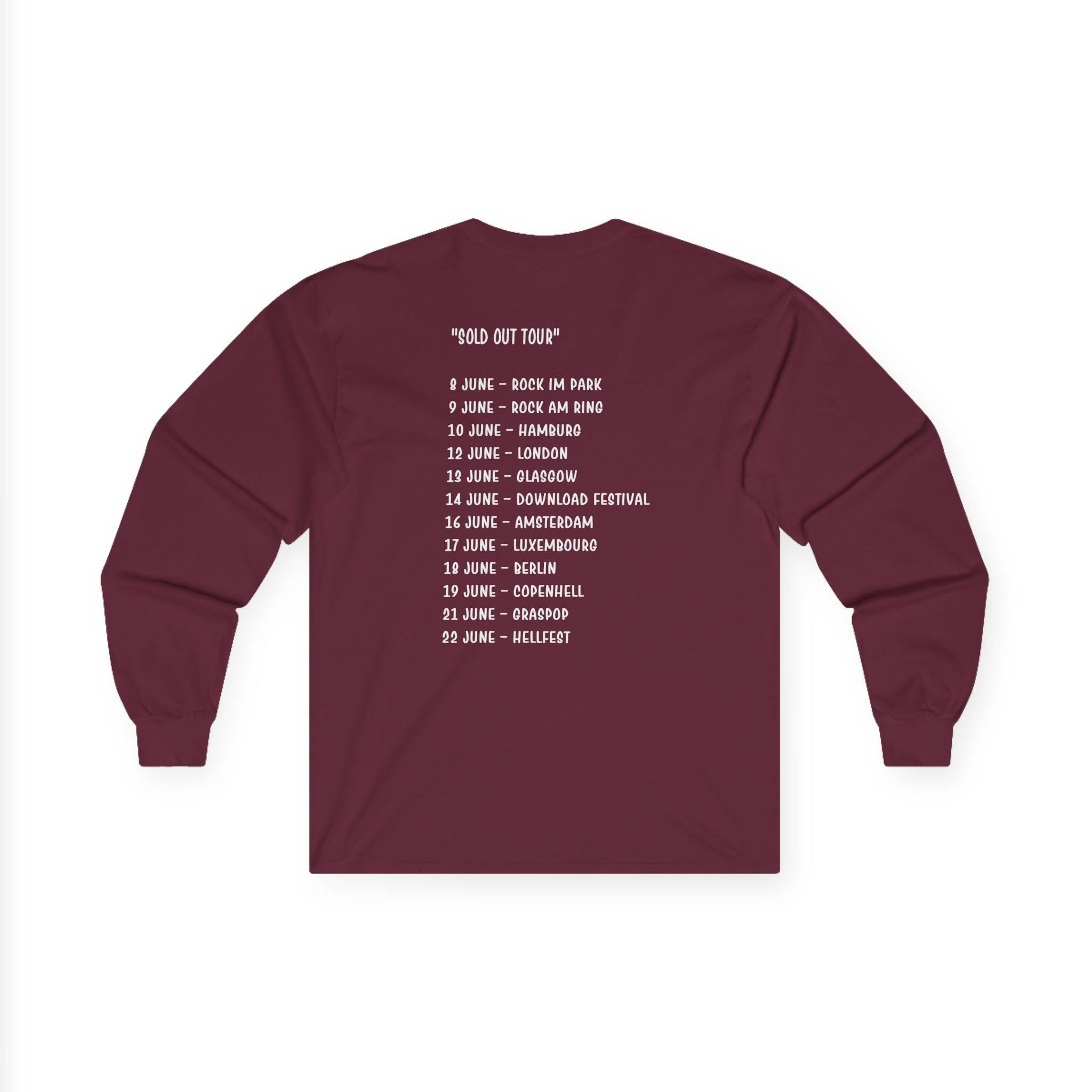 Eagles of Death Metal Sold Out Tour Unisex Ultra Cotton Long Sleeve Tee