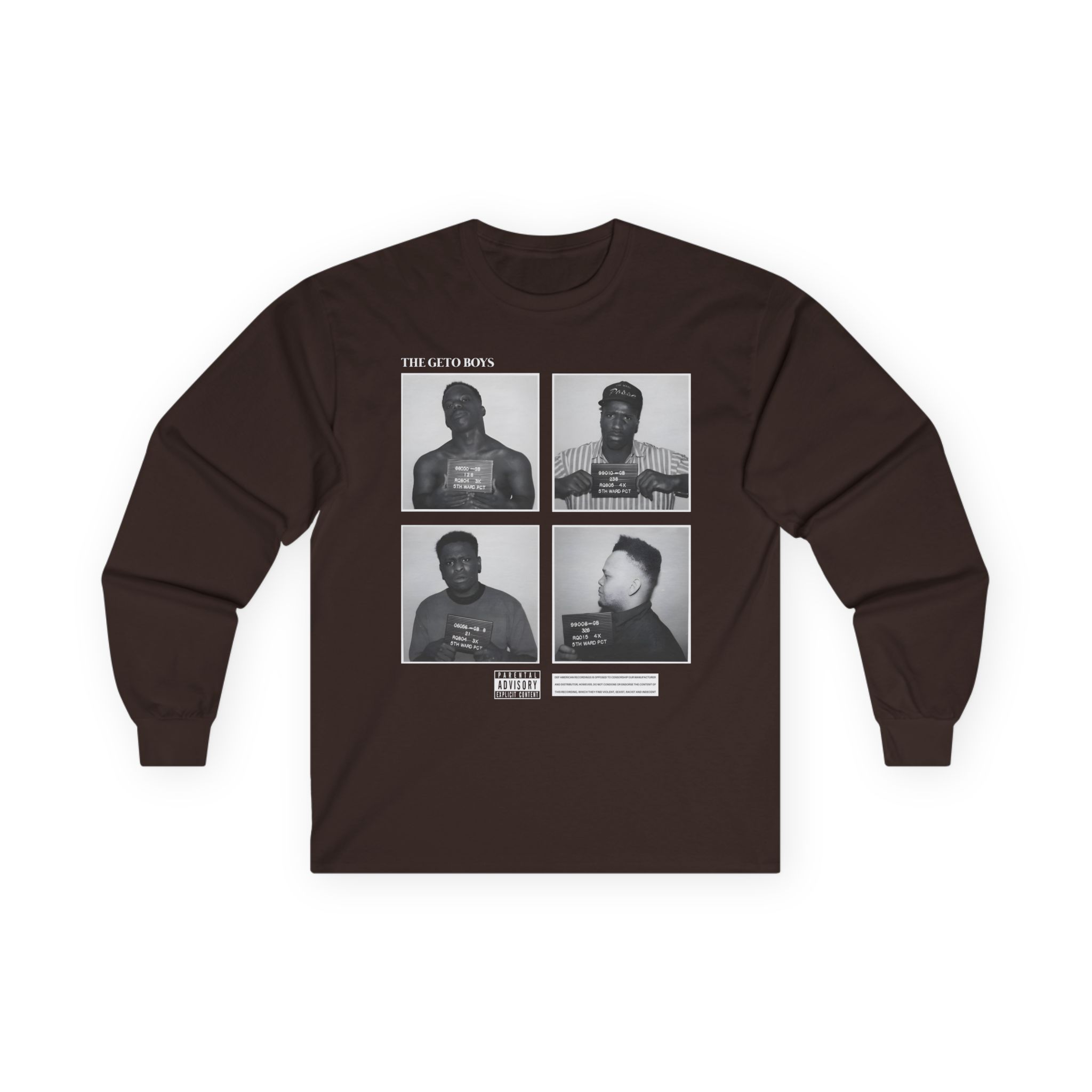 Geto Boys Unisex Ultra Cotton Long Sleeve Tee