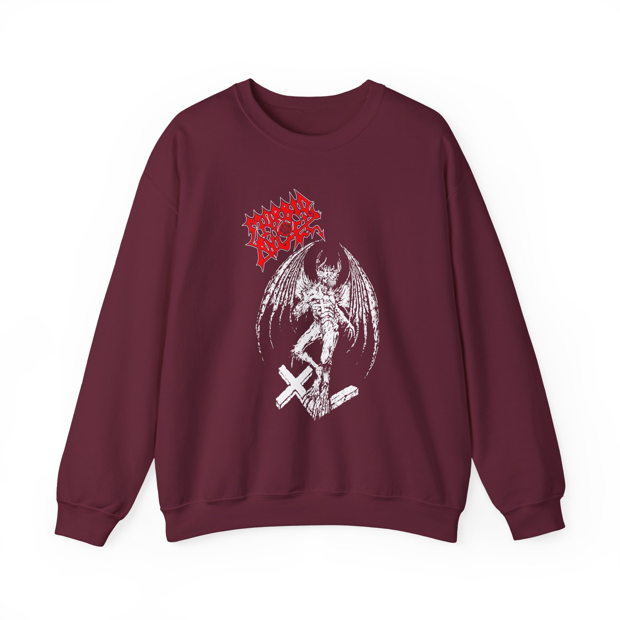 Morbid Angel Your God is Dead Unisex Heavy Blendâ„¢ Crewneck Sweatshirt