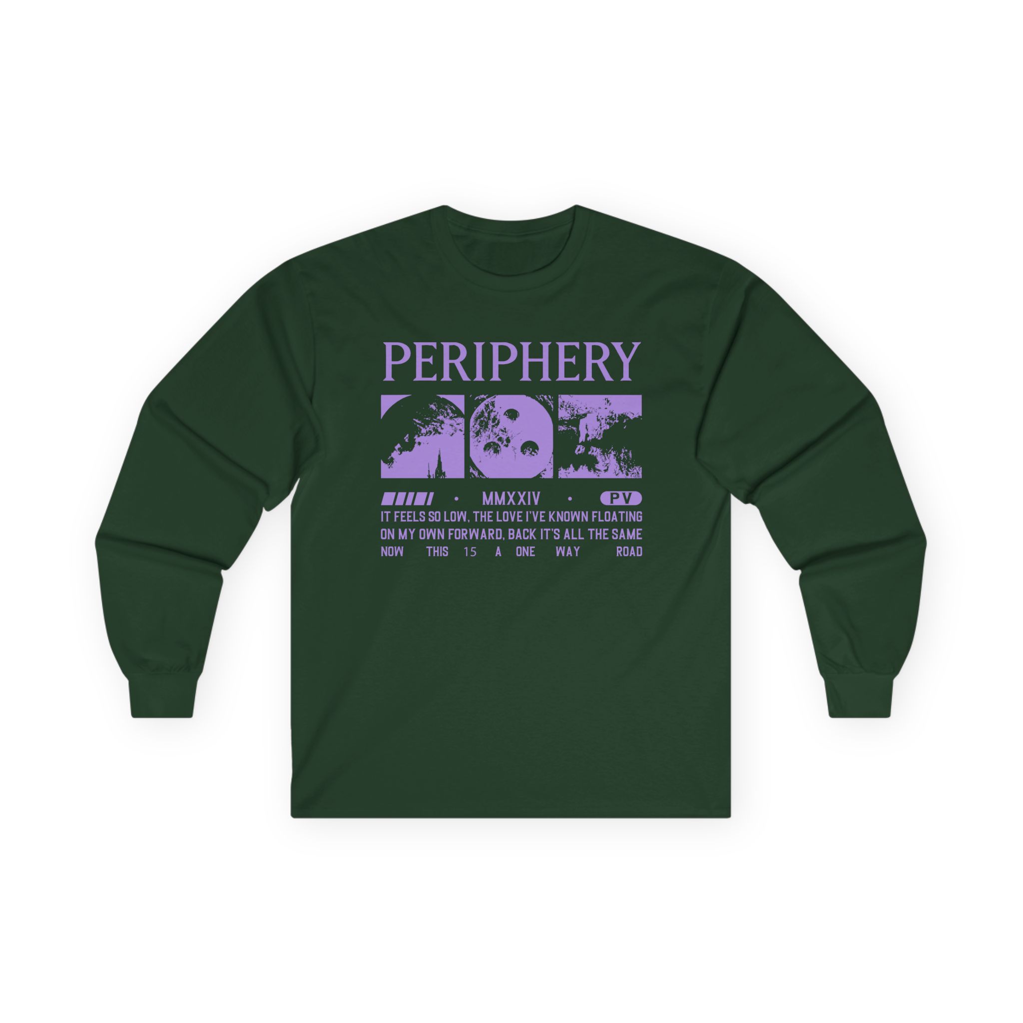Periphery Album Collage Long Unisex Ultra Cotton Long Sleeve Tee