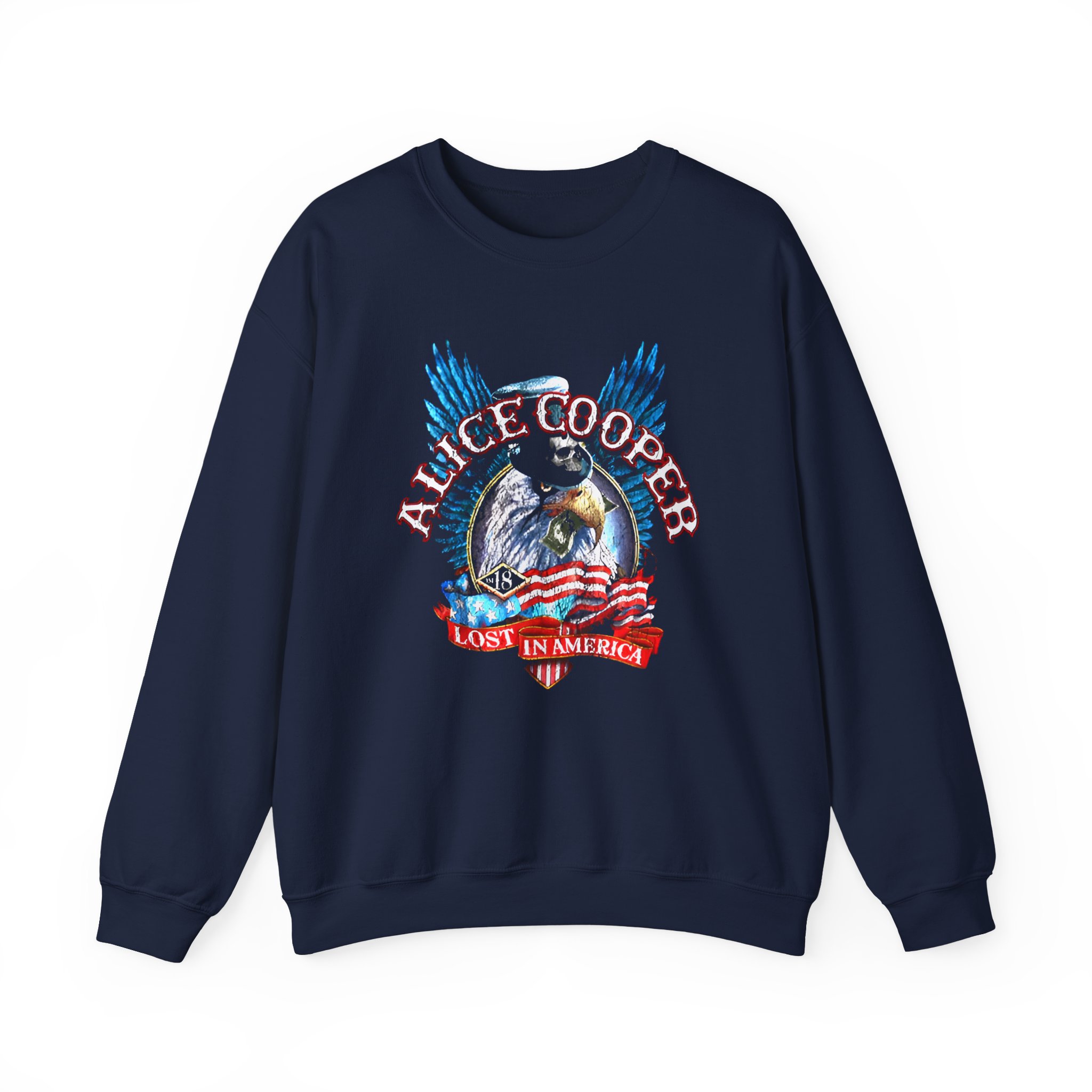 Alice Cooper Lost in America Unisex Heavy Blendâ„¢ Crewneck Sweatshirt