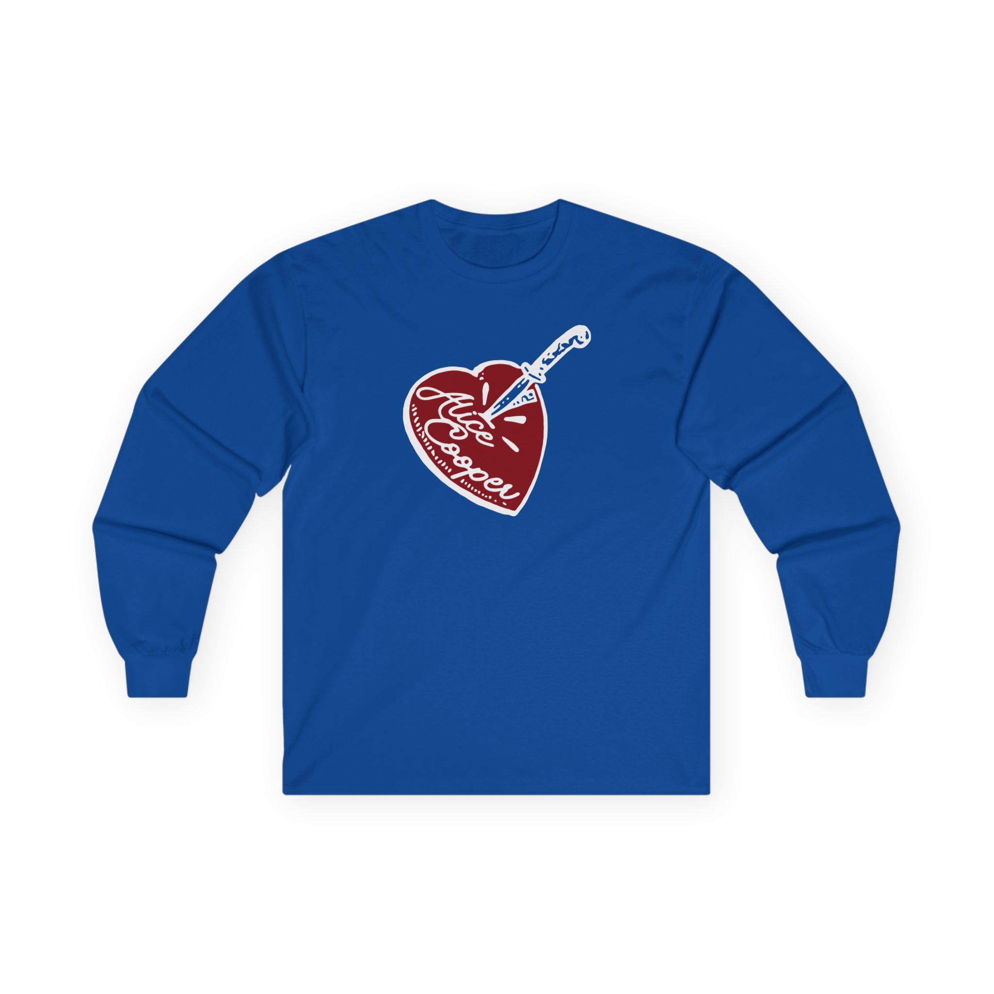Alice Cooper Stab Heart Unisex Ultra Cotton Long Sleeve Tee