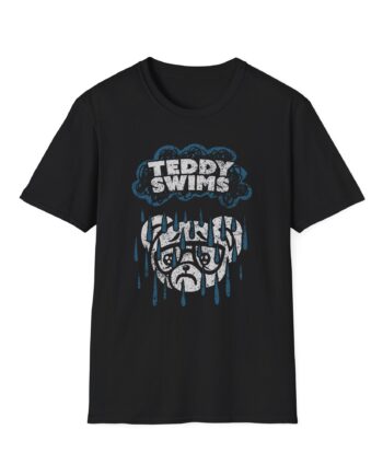 Teddy Swims Rainy Day Teddy Unisex Softstyle T-Shirt
