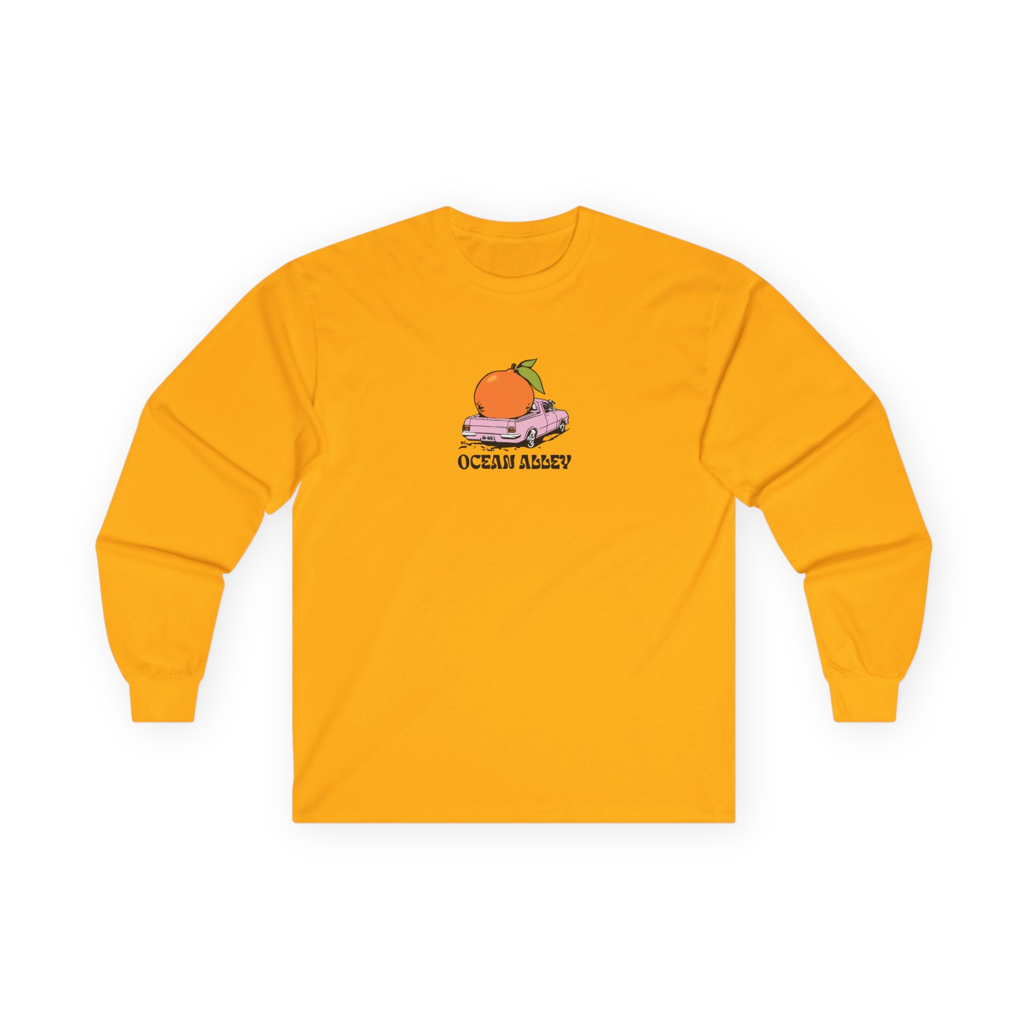 Ocean Alley Tangerine Unisex Ultra Cotton Long Sleeve Tee