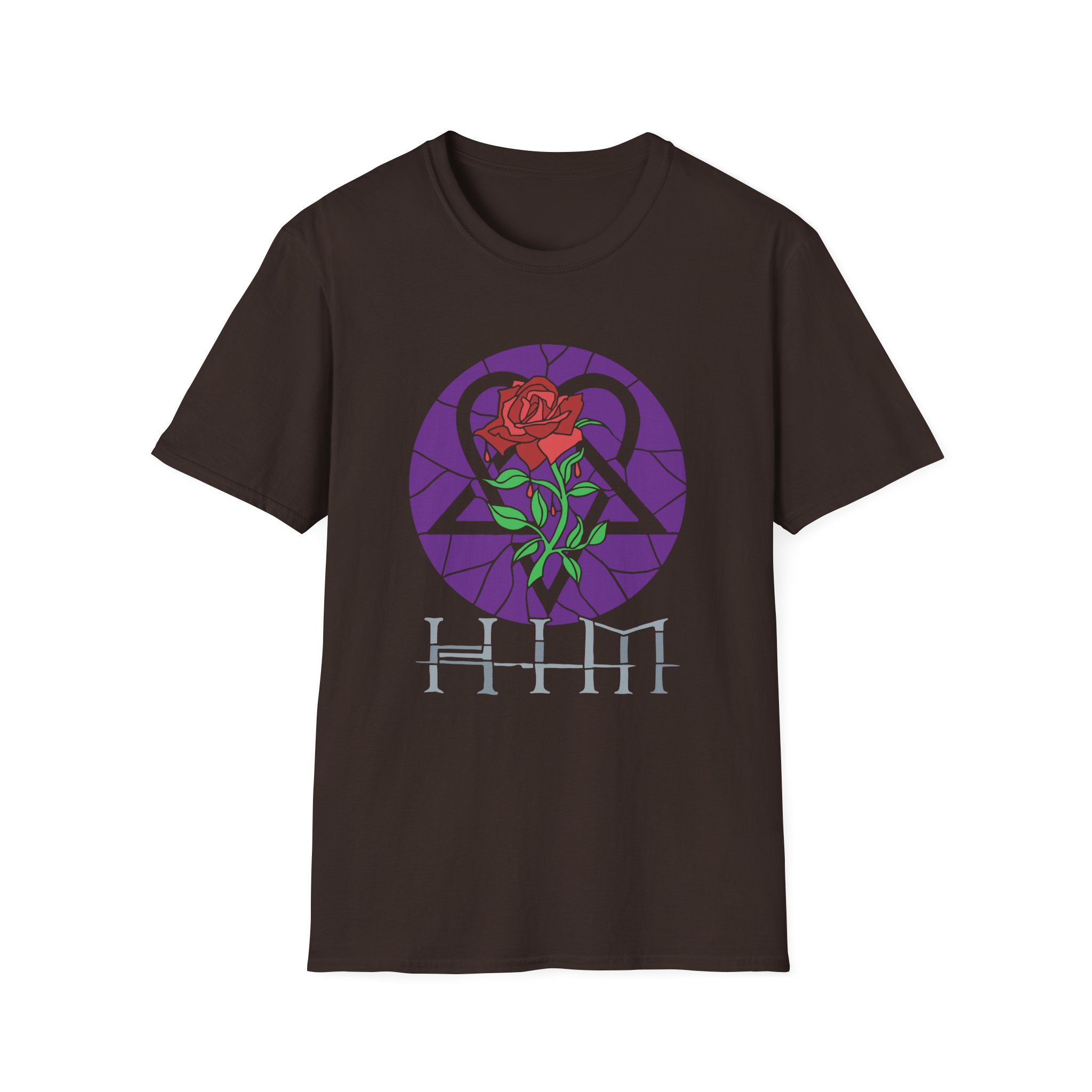 Him Stained Glass Unisex Softstyle T-Shirt
