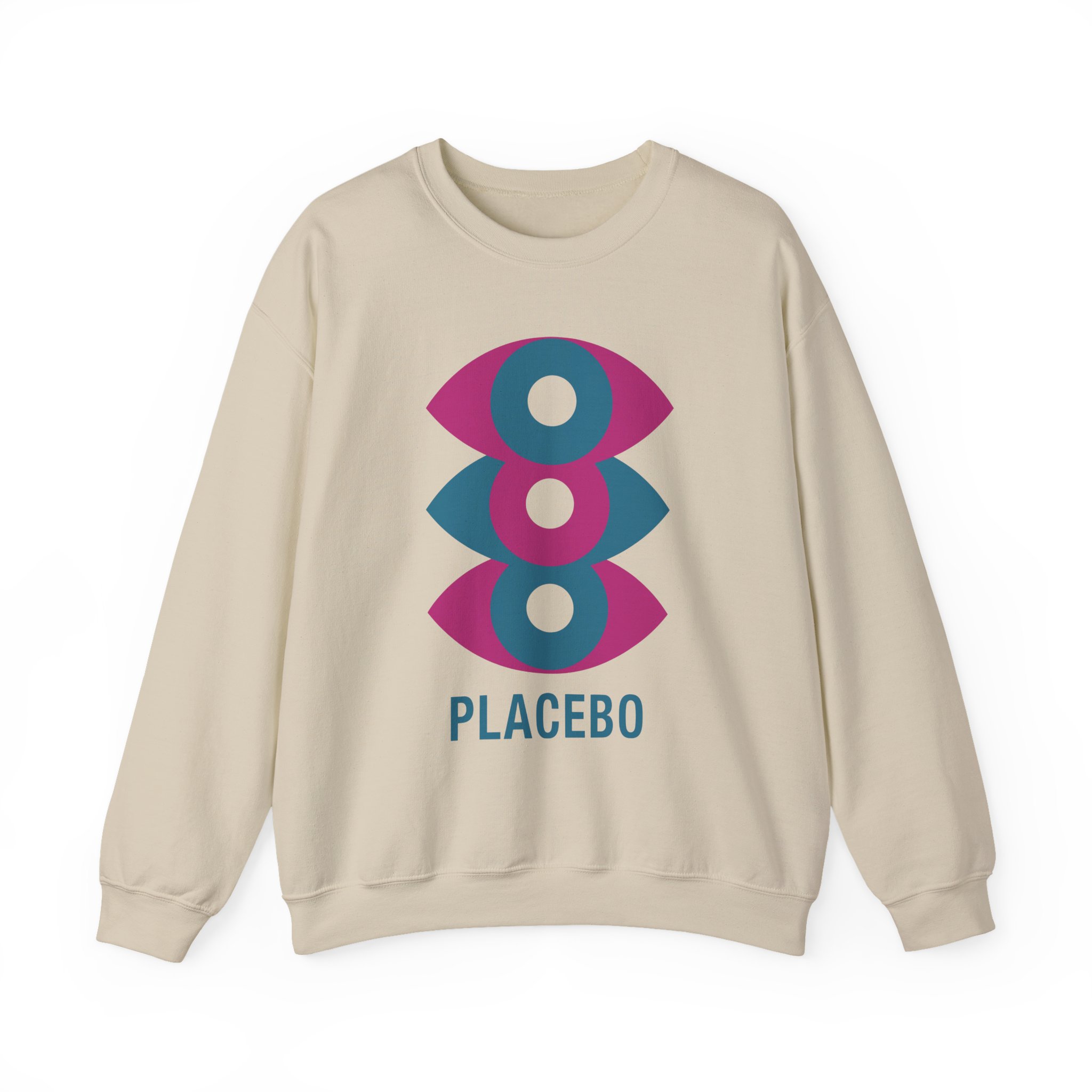 Placebo 2024 Triple Eye Unisex Heavy Blendâ„¢ Crewneck Sweatshirt