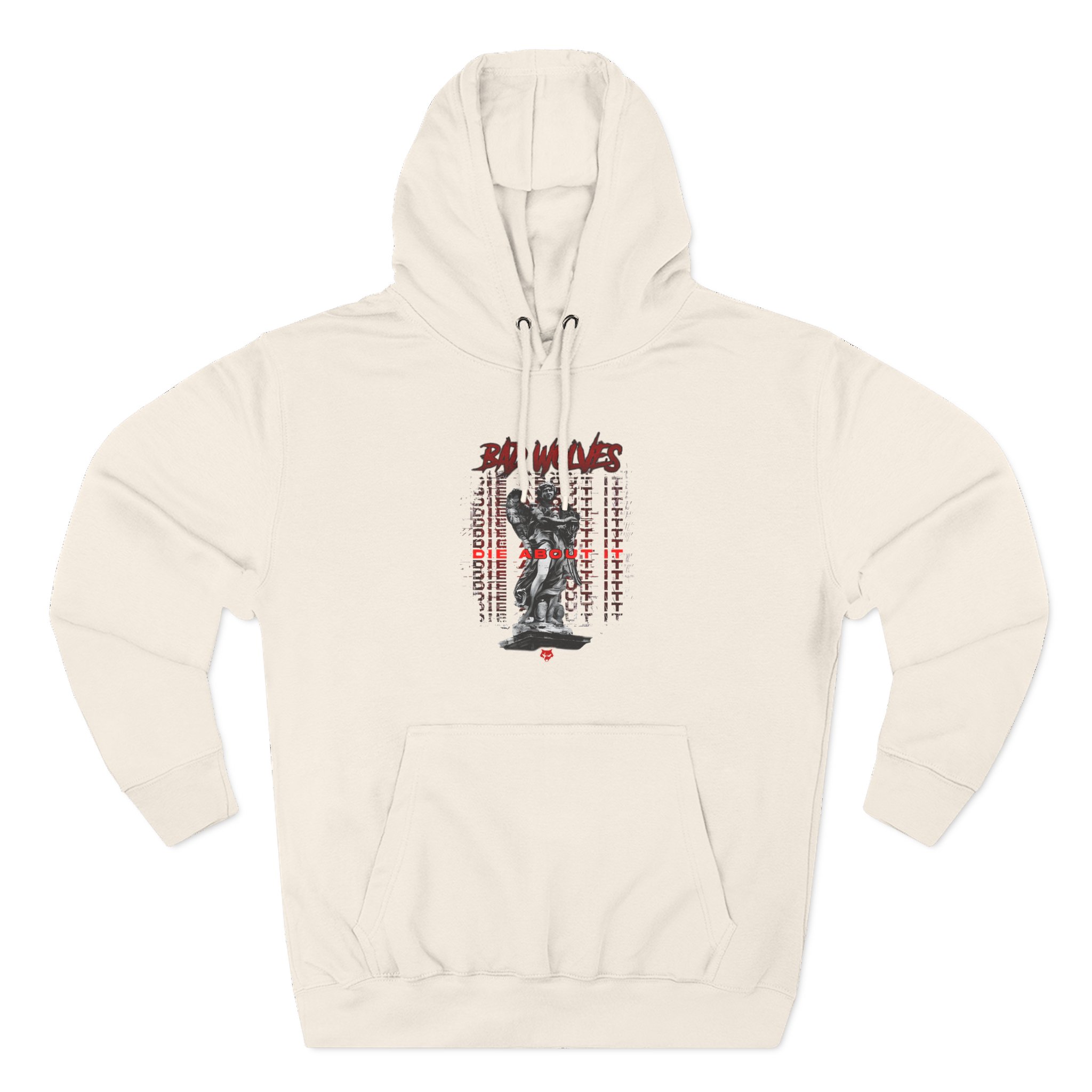 Bad Wolves Die About It Three-Panel Fleece Hoodie