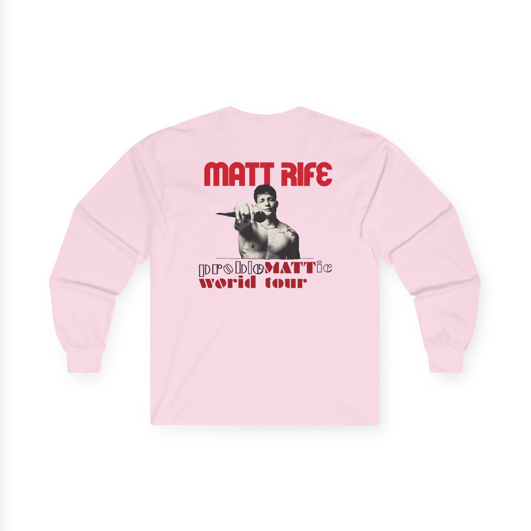 Matt Rife Problemattic Tour Pic Unisex Ultra Cotton Long Sleeve Tee