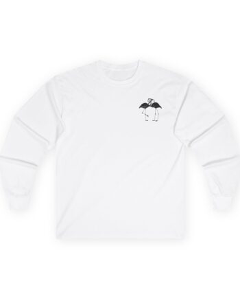 Surf Gang Filthy Flamingo Unisex Ultra Cotton Long Sleeve Tee